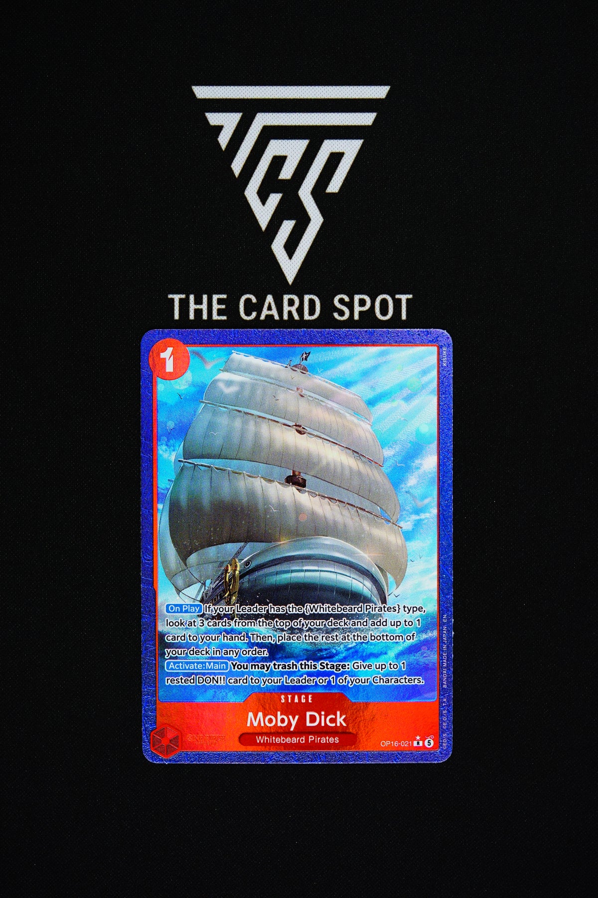 OP16-021 Moby Dick - Pokemon TCG