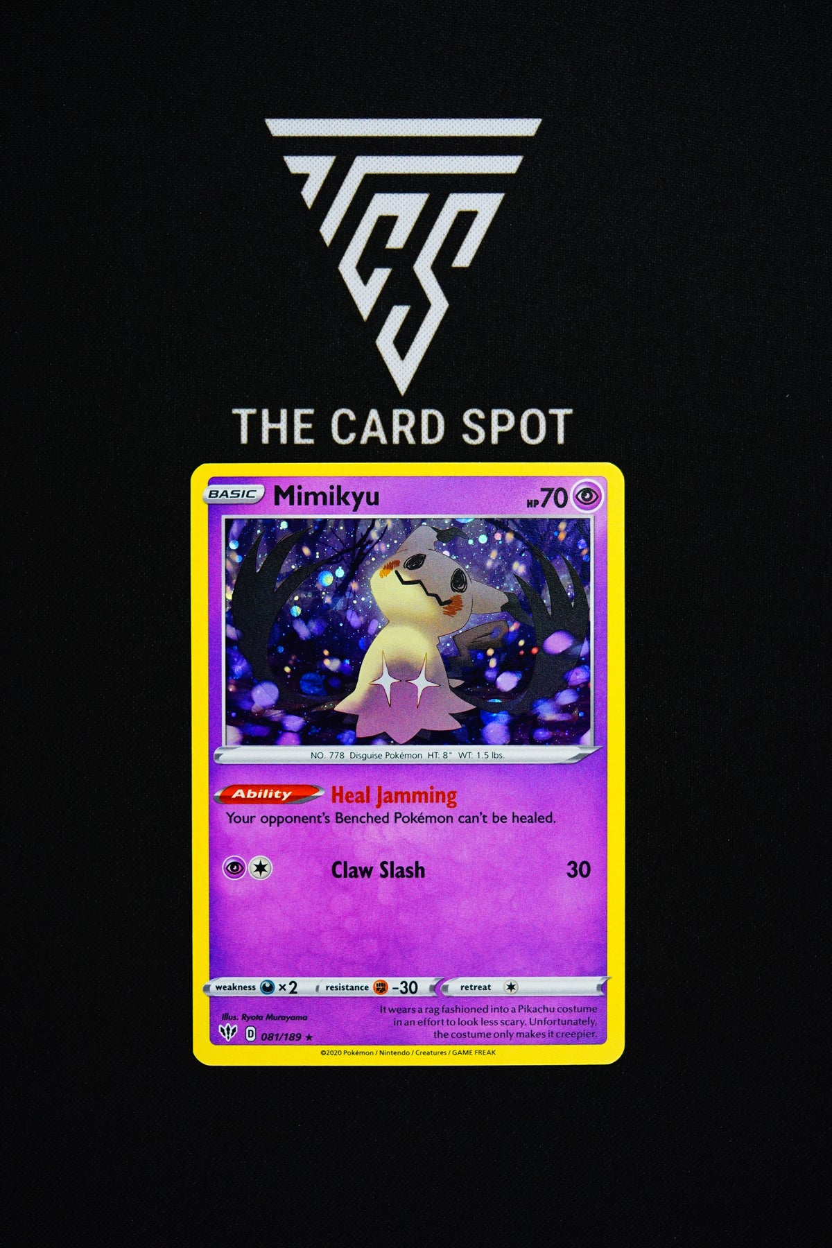 081/189 Mimikyu - Pokemon TCG