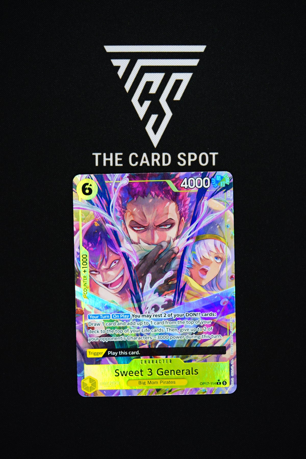 OP17-114 - Sweet 3 Generals Alt Art - One Piece TCG