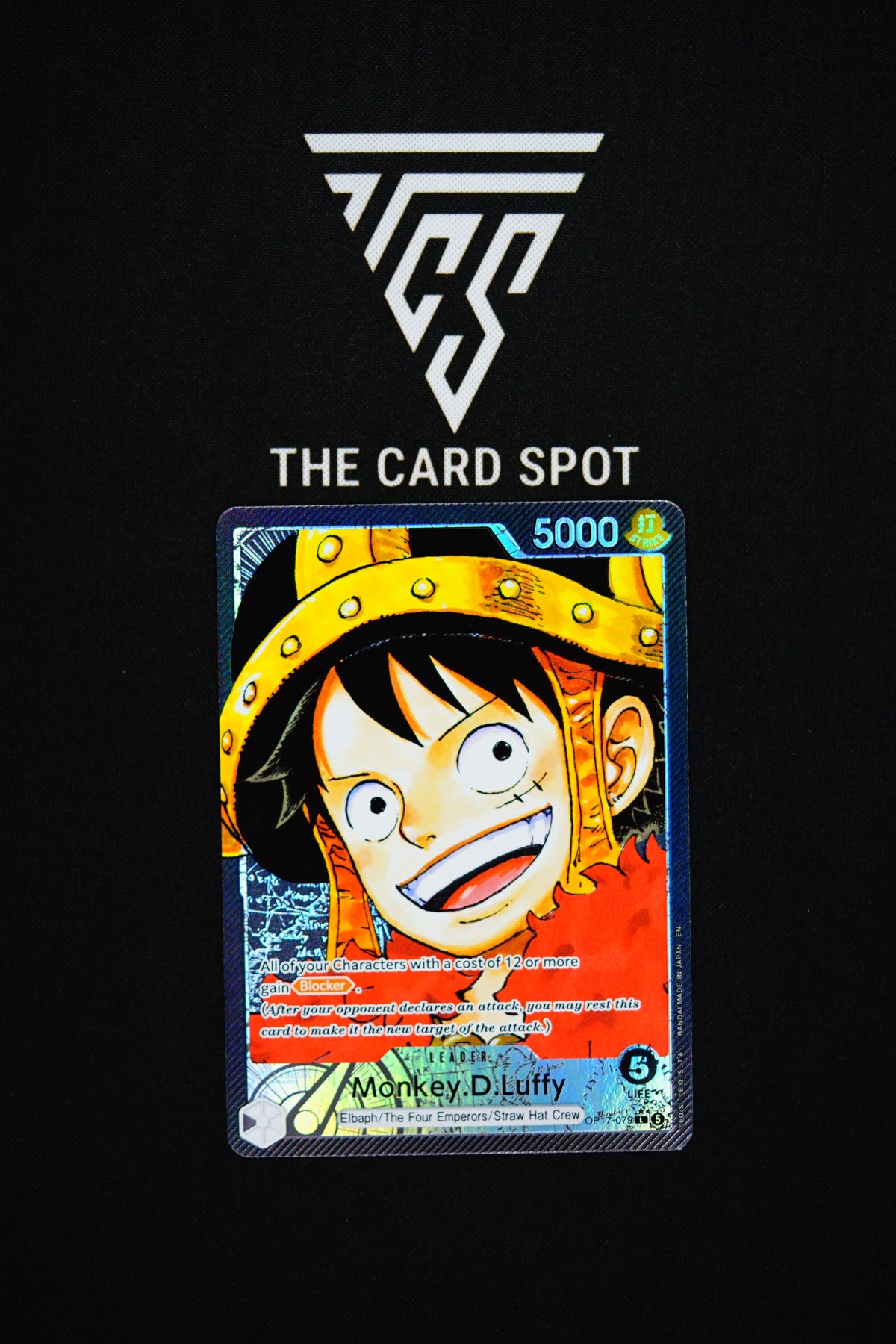 OP17-079 - Monkey D Luffy Alt Art Leader - One Piece TCG
