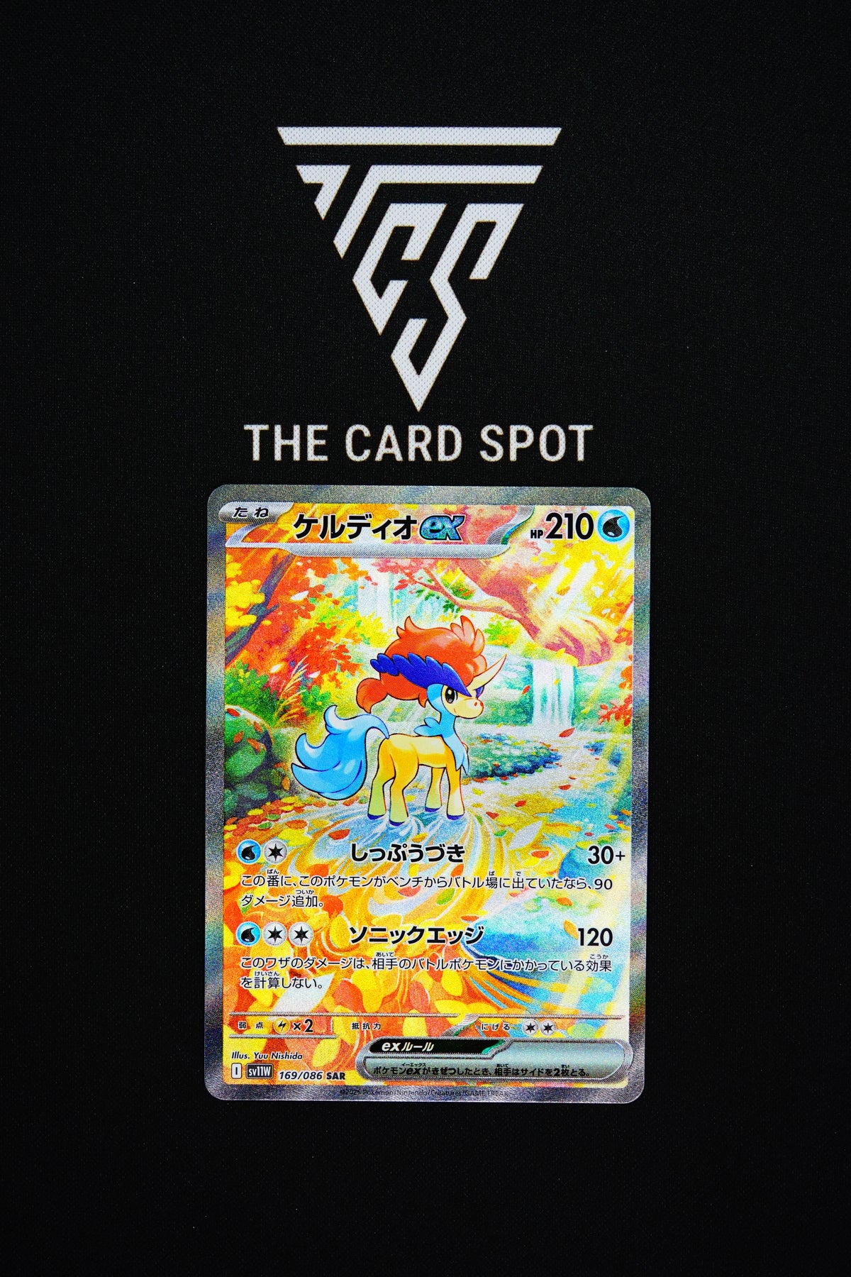 169/086 Keldeo ex - Pokemon TCG