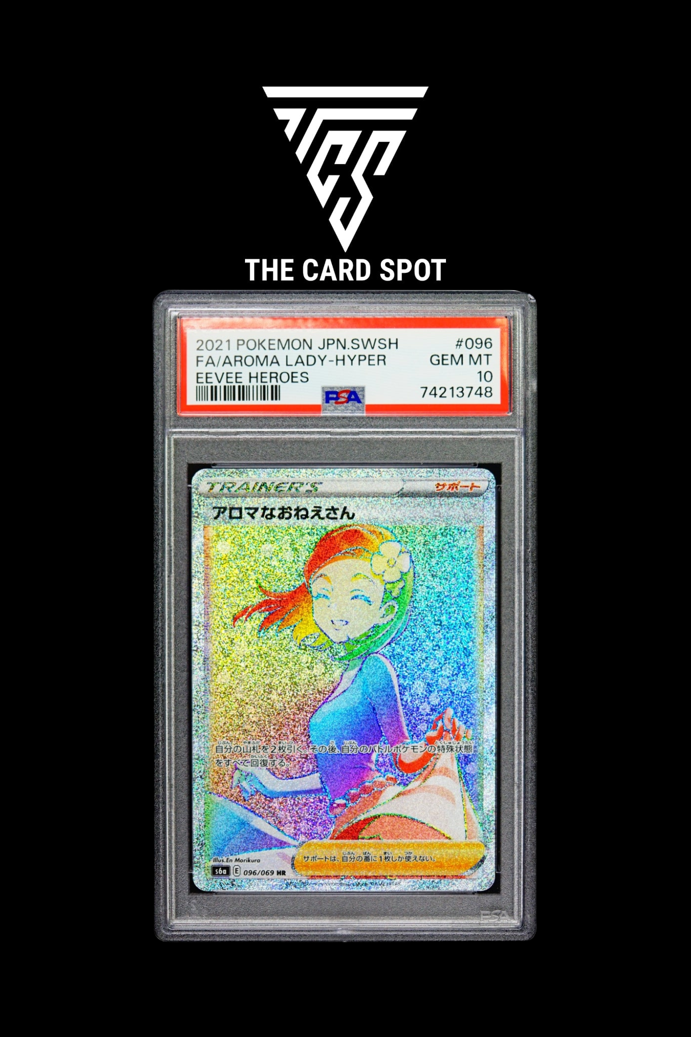 096/069 Aroma Lady PSA 10 - Pokemon TCG