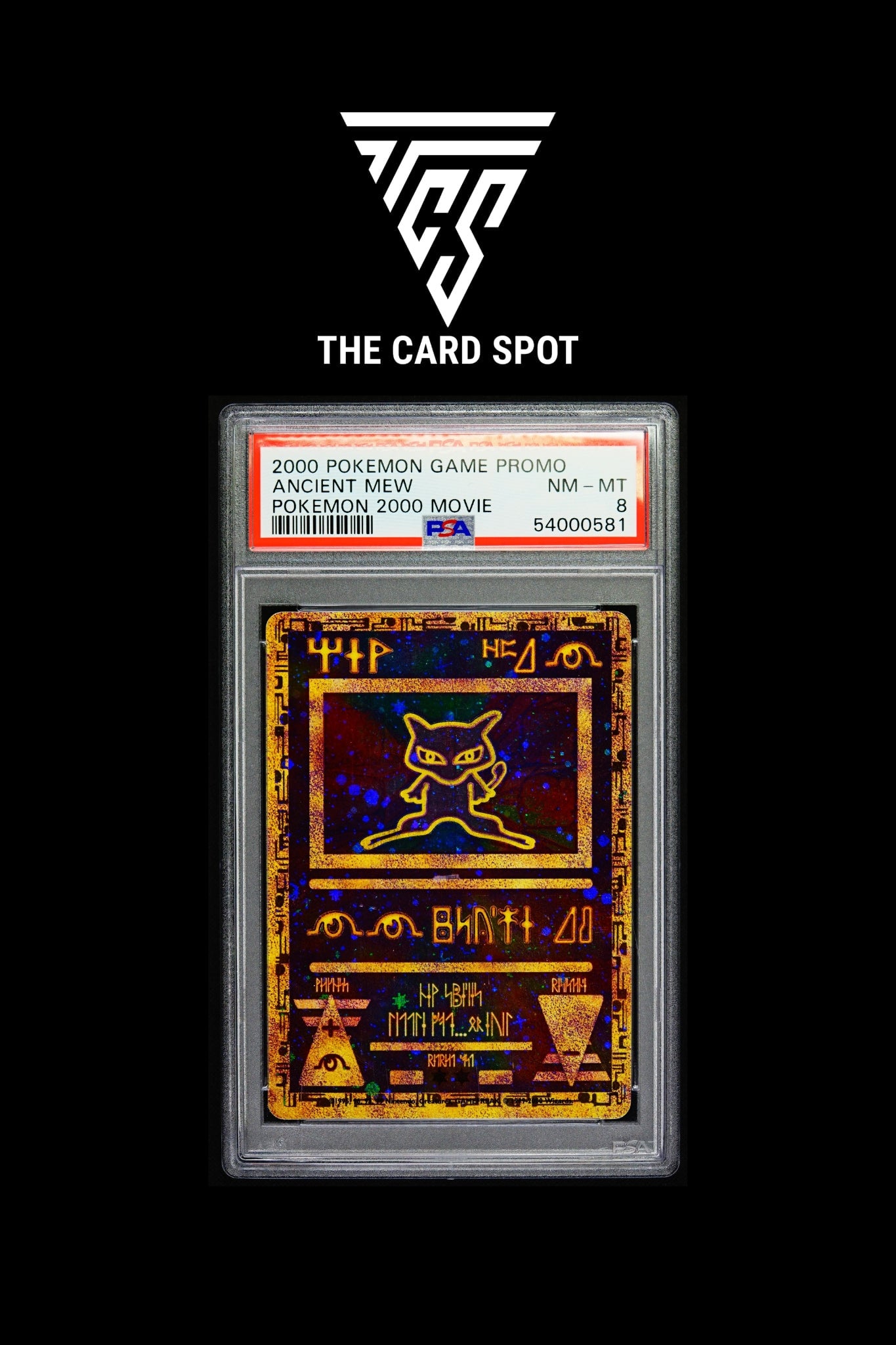 Ancient Mew Sealed Movie Promo 2000 Holo PSA 8 - Pokemon TCG