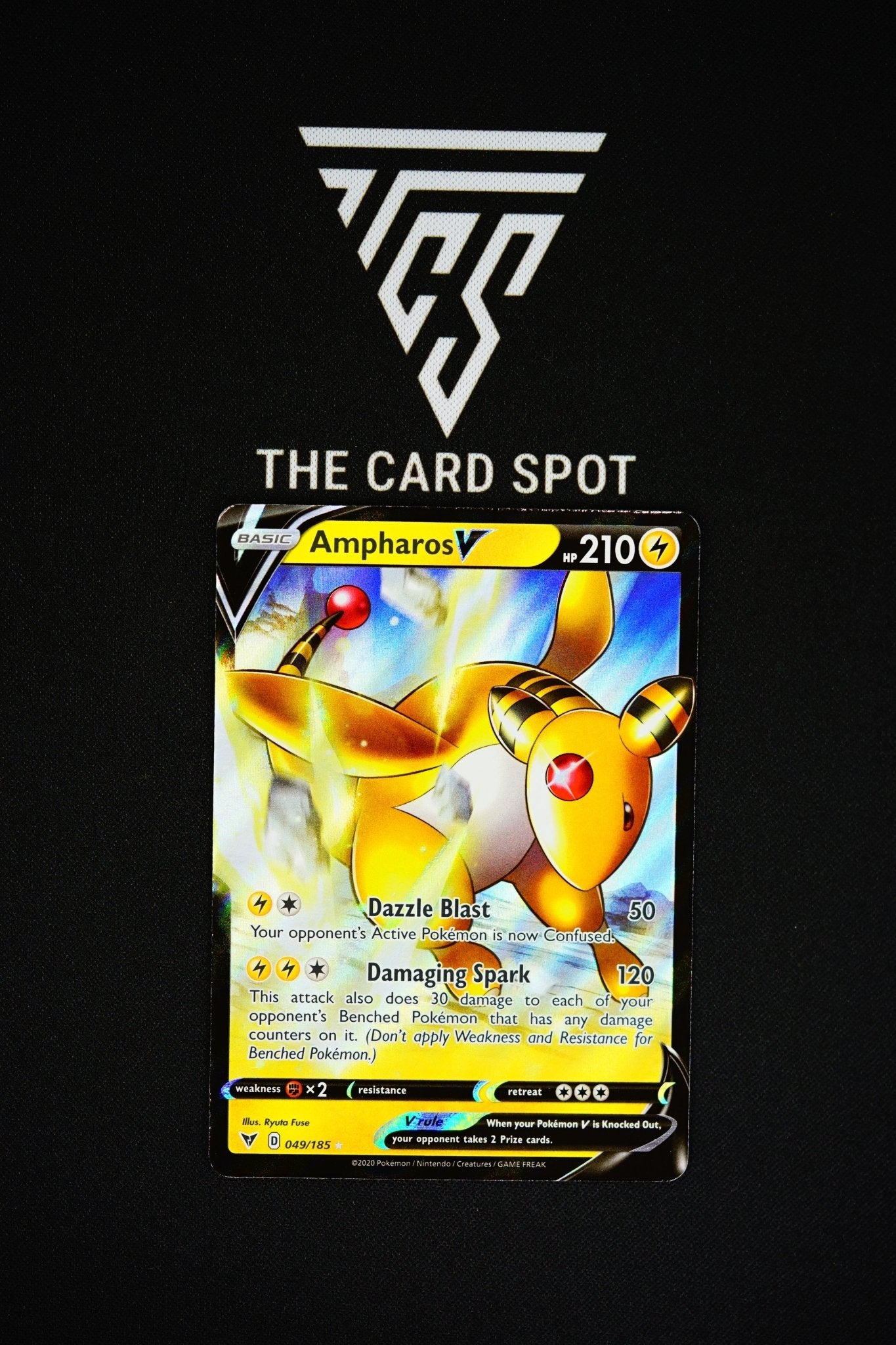 Ampharos V (049/185) - Vivid Voltage Pokemon THE CARD SPOT PTY LTD. Ampharos V (049/185) - Vivid Voltage Pokemon THE CARD SPOT PTY LTD.