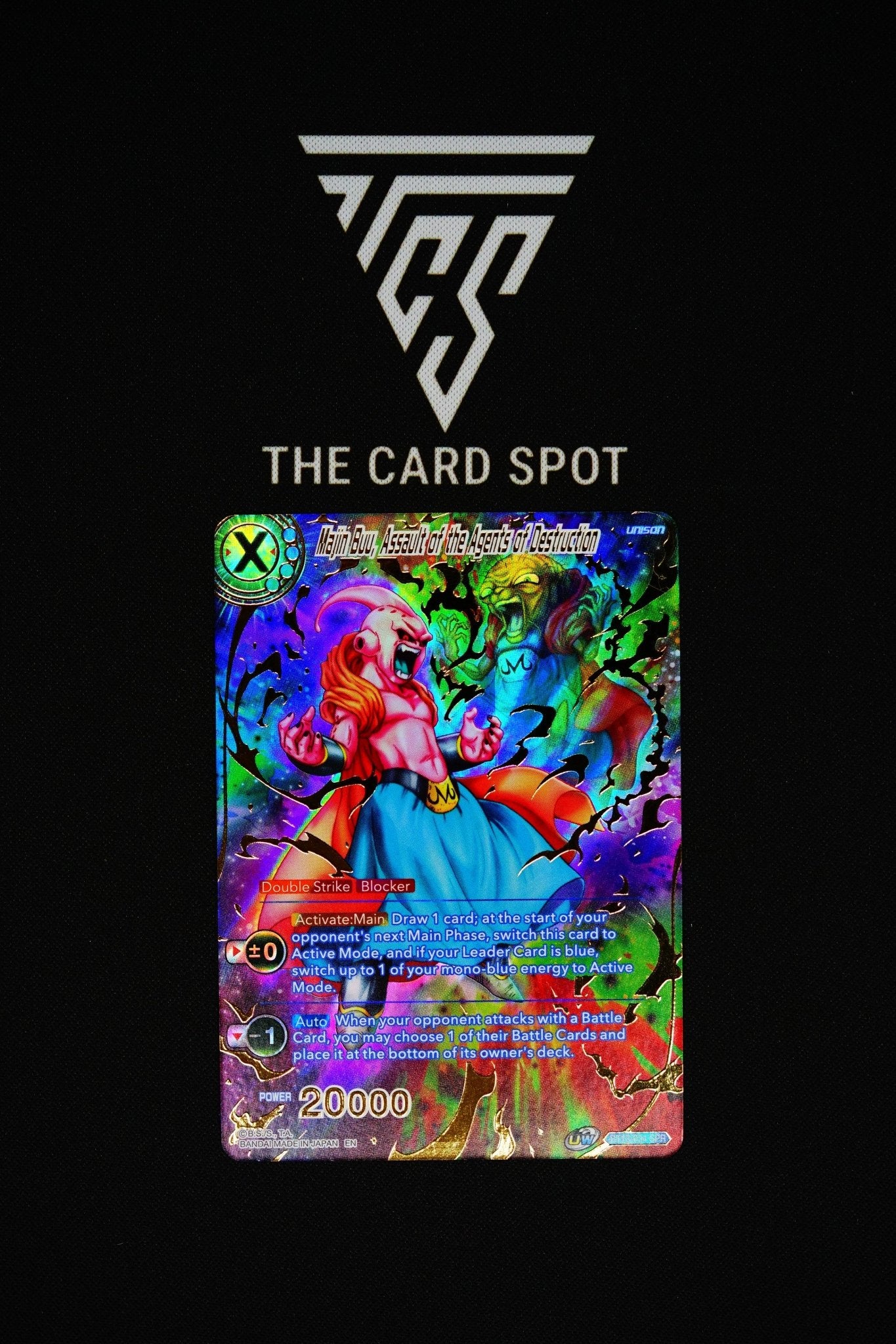 BT13 - 034 SPR - Majin Buu, Assault of the Agents of Destruction - Dragon Ball TCG - THE CARD SPOT PTY LTD.