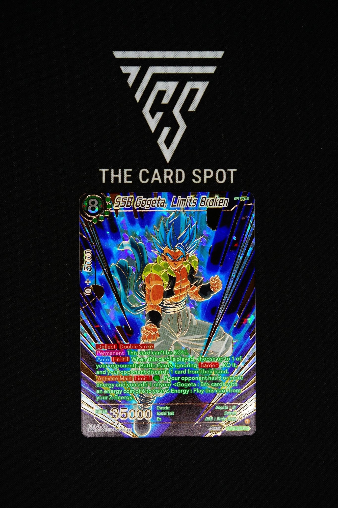 BT19 - 084 SPR - SSB Gogeta, Limits Broken - Dragon Ball TCG - THE CARD SPOT PTY LTD.