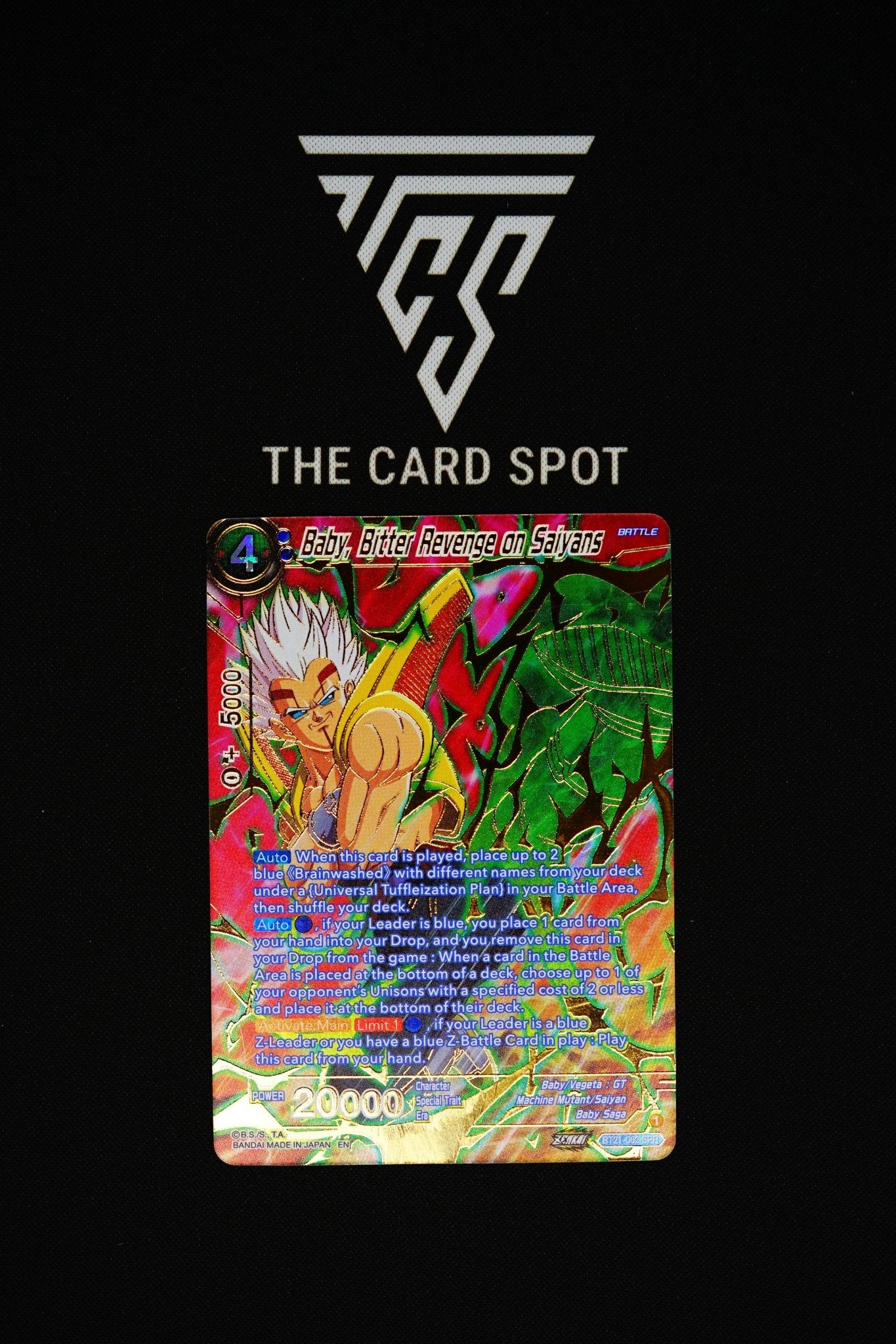 BT21 - 062 SPR - Baby, Bitter Revenge on Saiyans - Dragon Ball TCG - THE CARD SPOT PTY LTD.