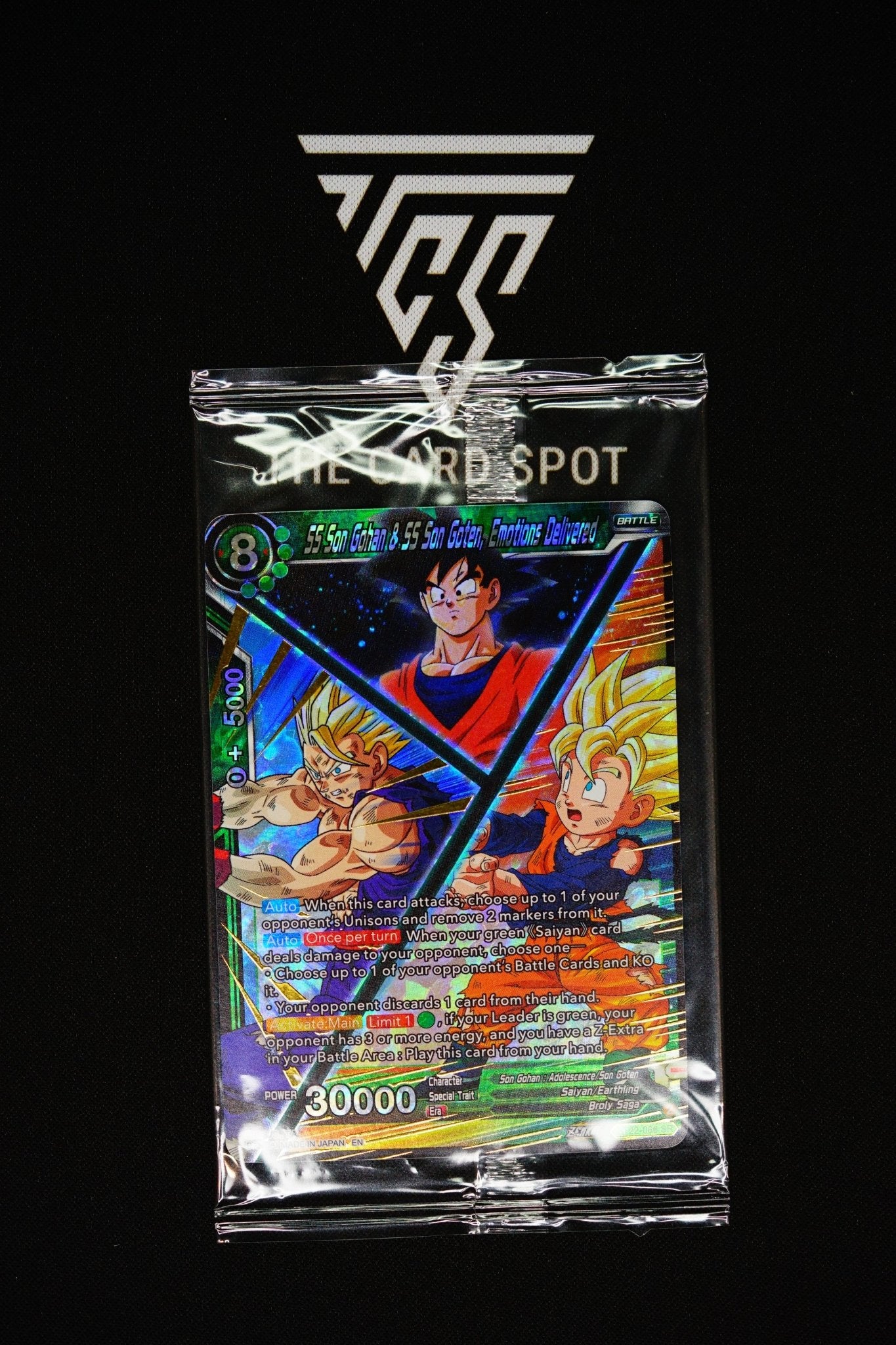 BT22 - 066 SR - SS Son Gohan & SS Son Goten, Emotions Delivered - Dragon Ball TCG - THE CARD SPOT PTY LTD.