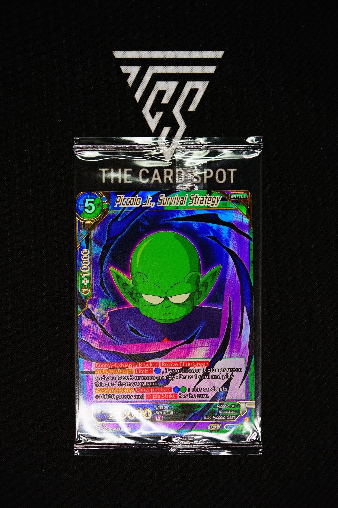 BT27 - 126 SR - Piccolo Jr, Survival Strategy - Dragon Ball TCG - THE CARD SPOT PTY LTD.
