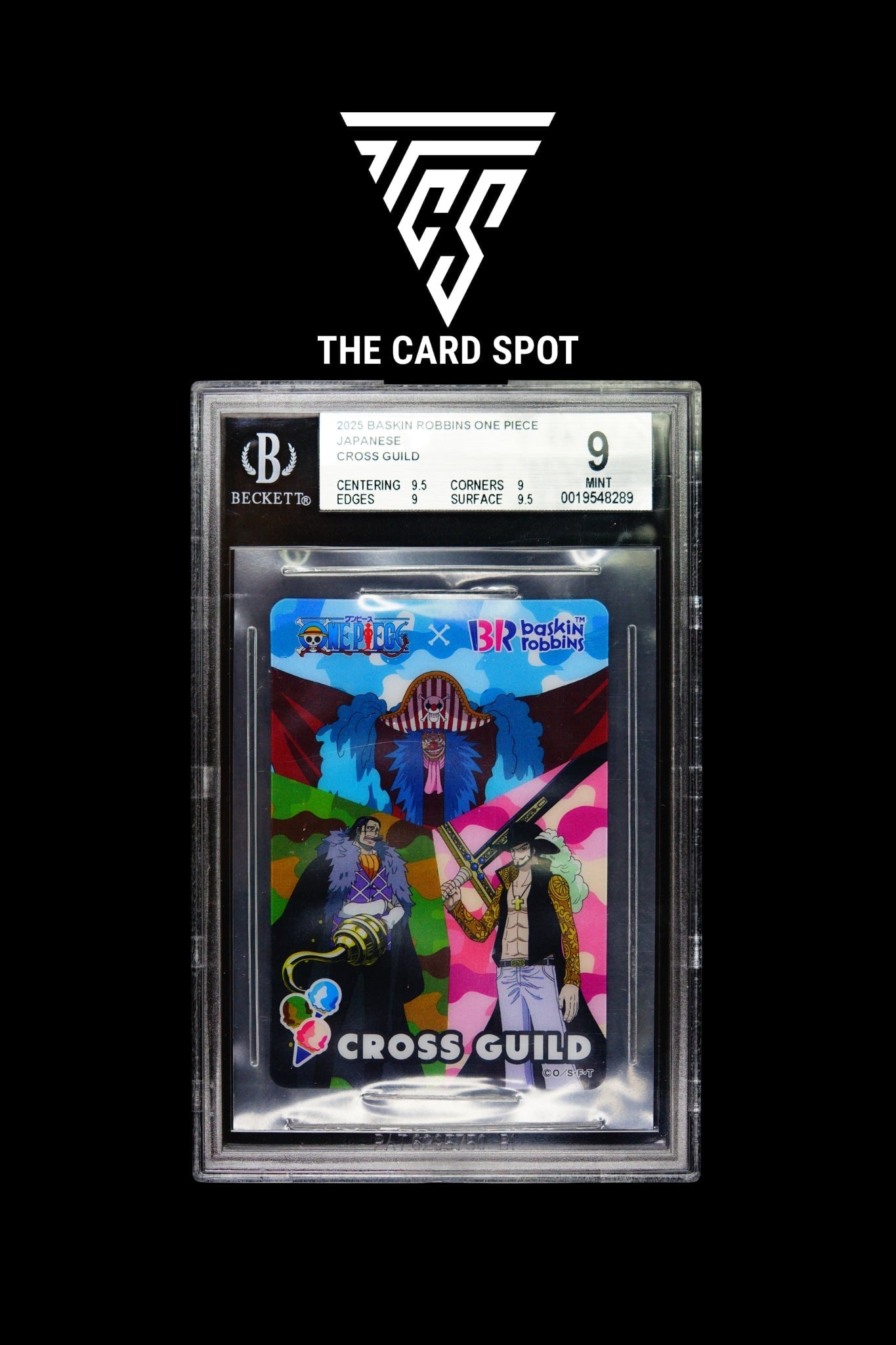 Buggy Baskin Robbins BGS 9 - One Piece TCG - THE CARD SPOT PTY LTD.