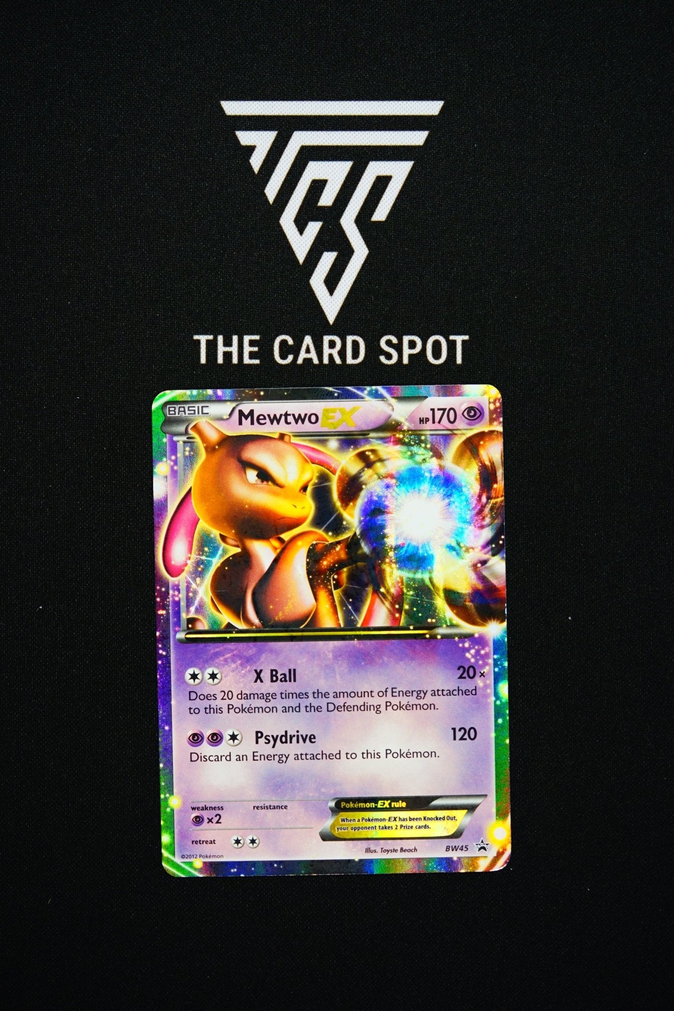 BW45 - Mewtwo Ex - Pokemon TCG - THE CARD SPOT PTY LTD.