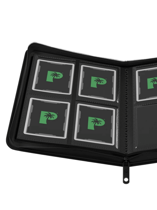 Collector's Series 12 Pocket Zip Trading Card Binder - BLACK - THE CARD SPOT PTY LTD.