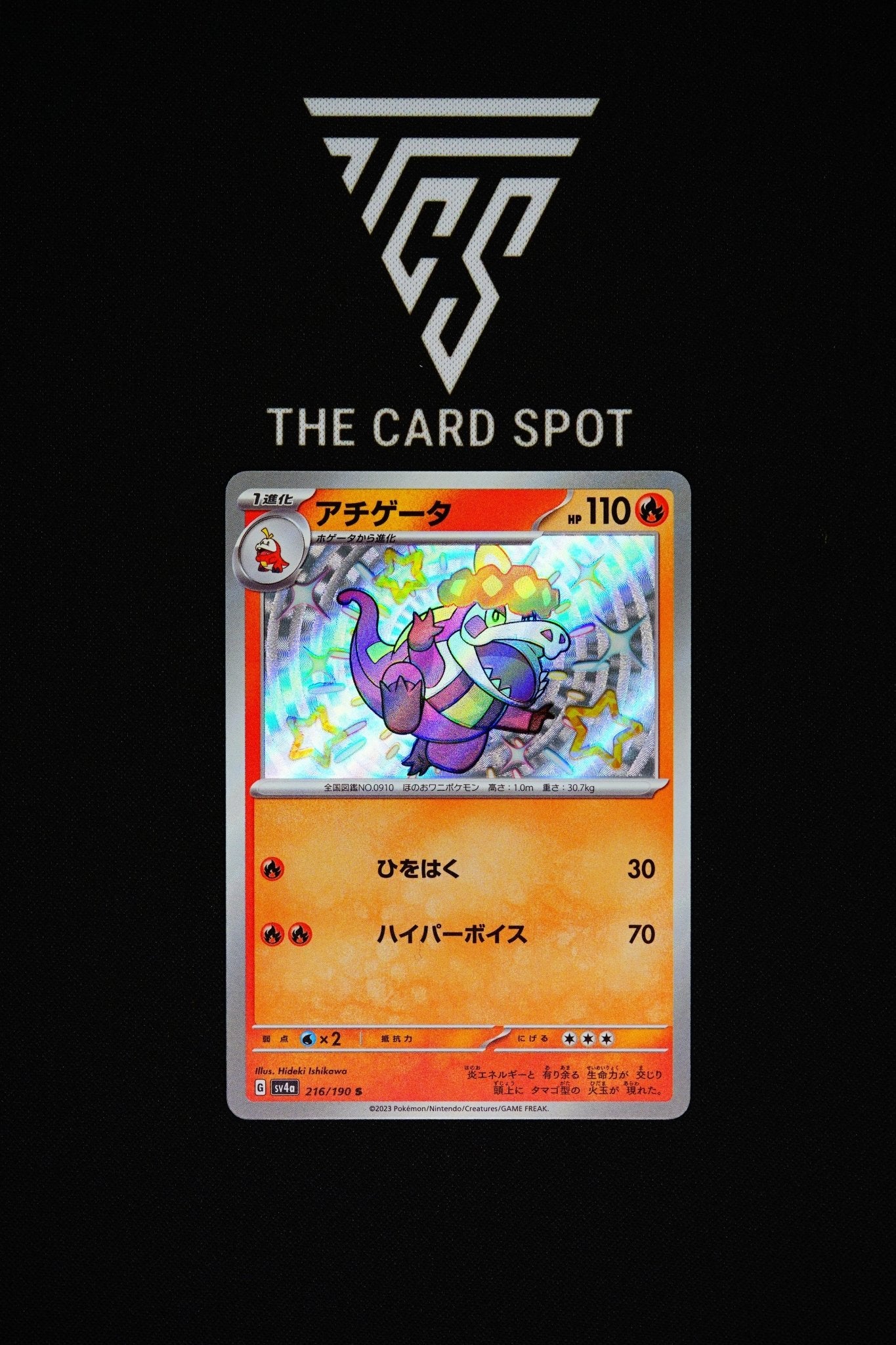 216/190 - Crocalor - Pokemon TCG THE CARD SPOT PTY LTD. 216/190 - Crocalor - Pokemon TCG THE CARD SPOT PTY LTD.