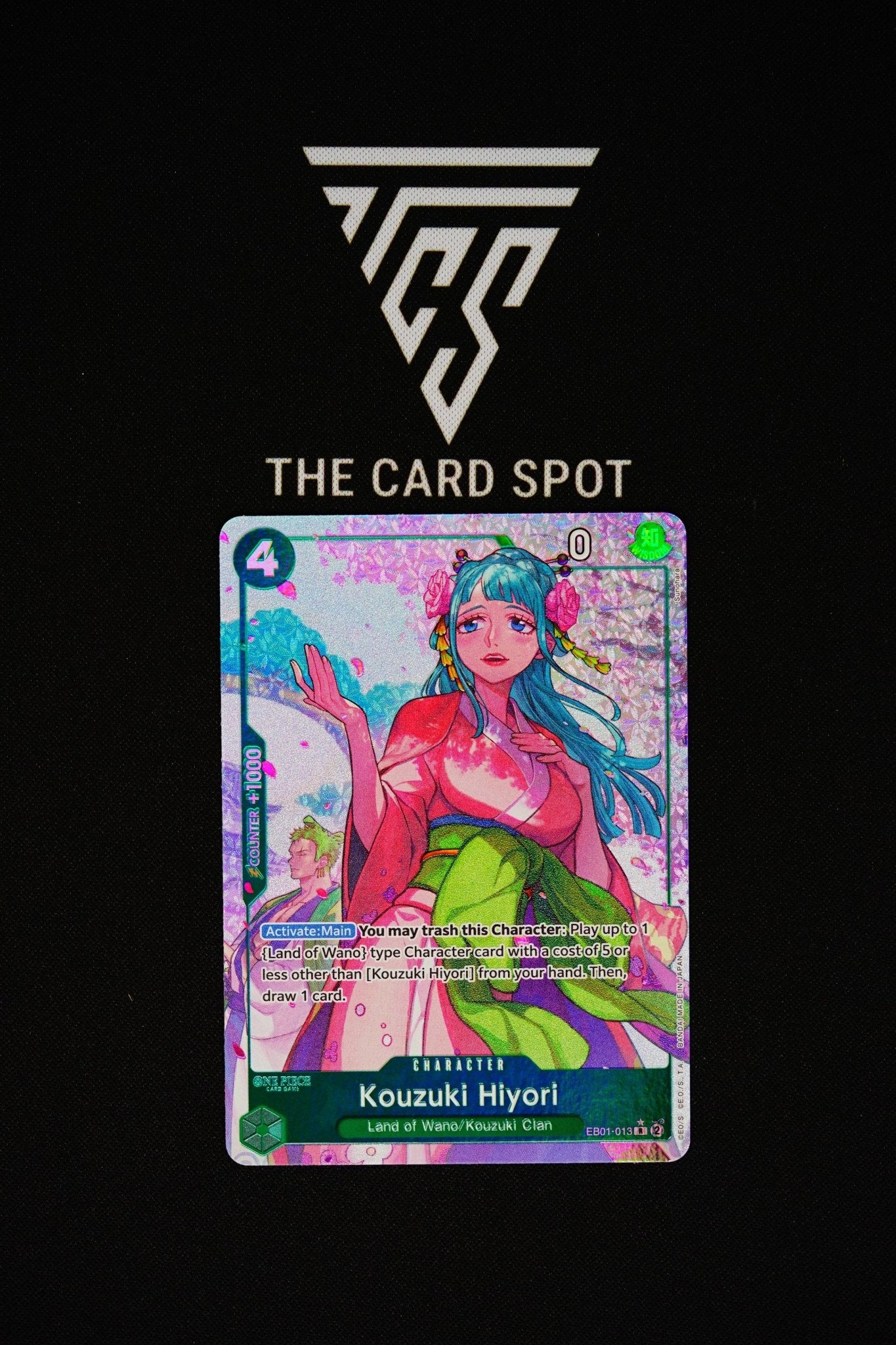 EB01 - 013 - Kozuki Hiyori R ALT ART - One Piece TCG - THE CARD SPOT PTY LTD.