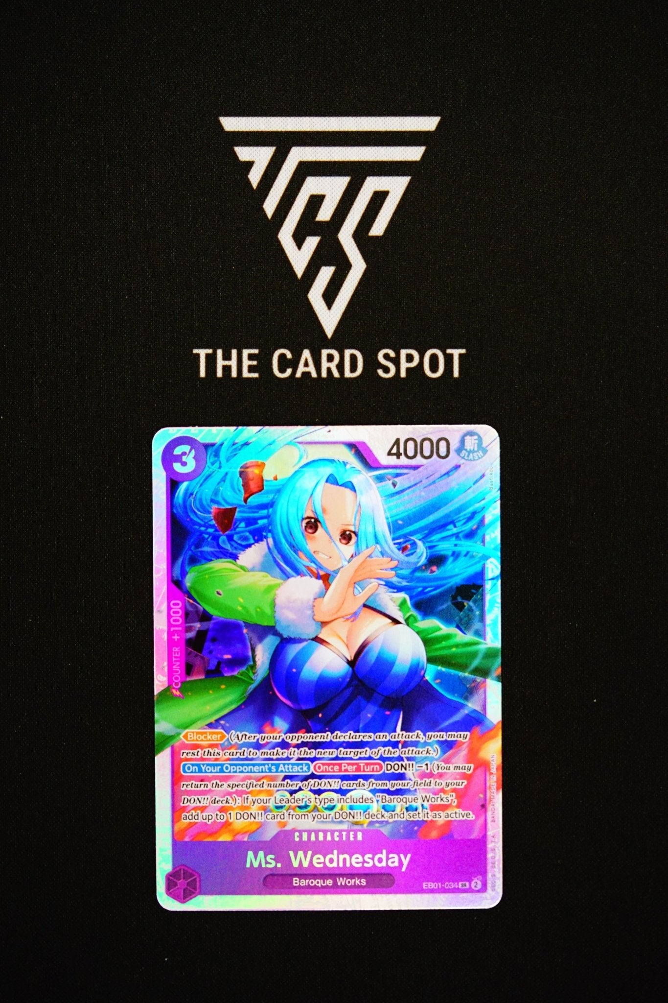 EB01 - 034 Ms Wednesday SR - One Piece TCG - THE CARD SPOT PTY LTD.