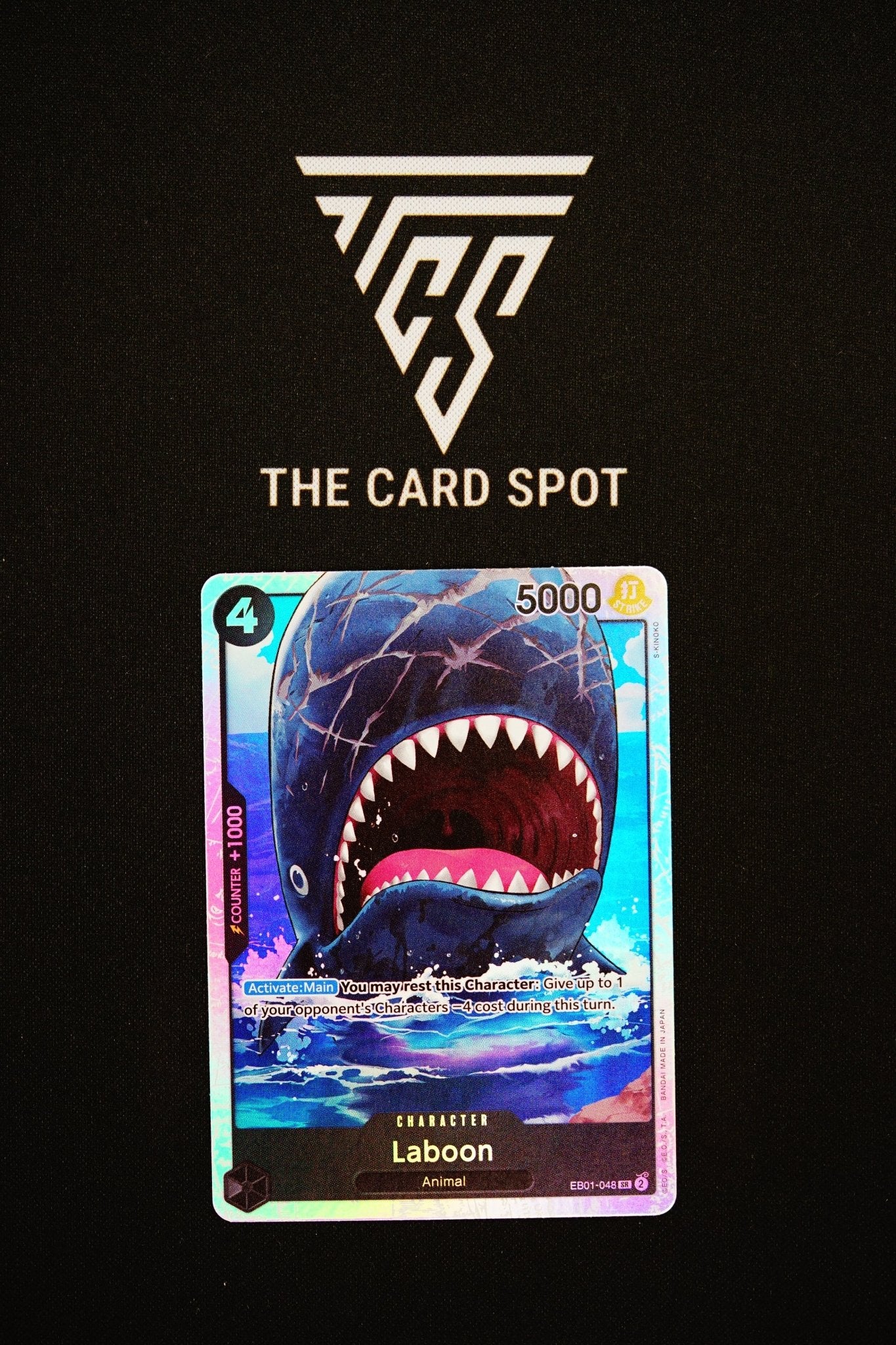 EB01 - 048 Laboon SR - One Piece TCG - THE CARD SPOT PTY LTD.