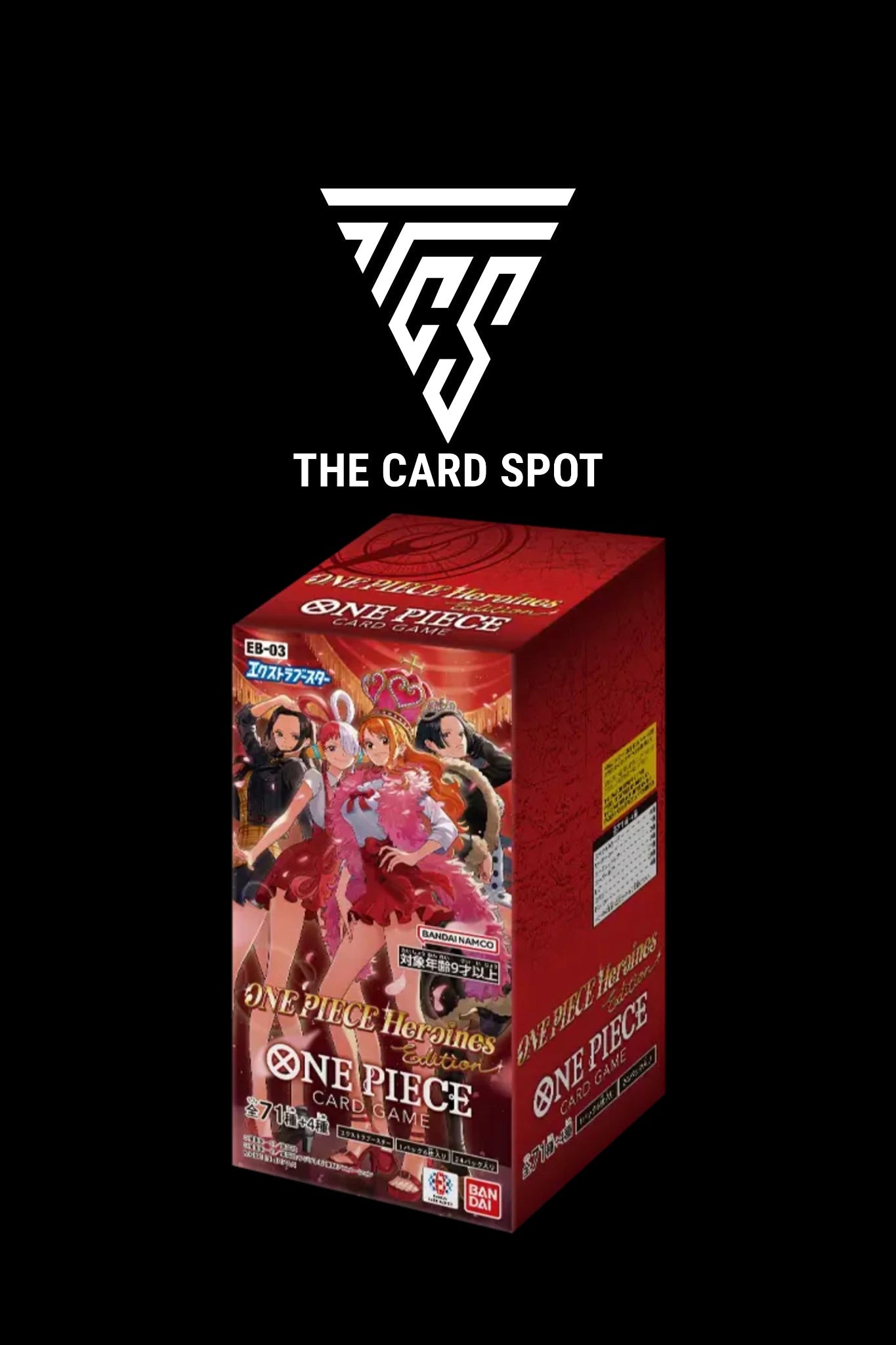 EB03 Heroines Edition Booster Box - One Piece TCG  THE CARD SPOT PTY LTD.