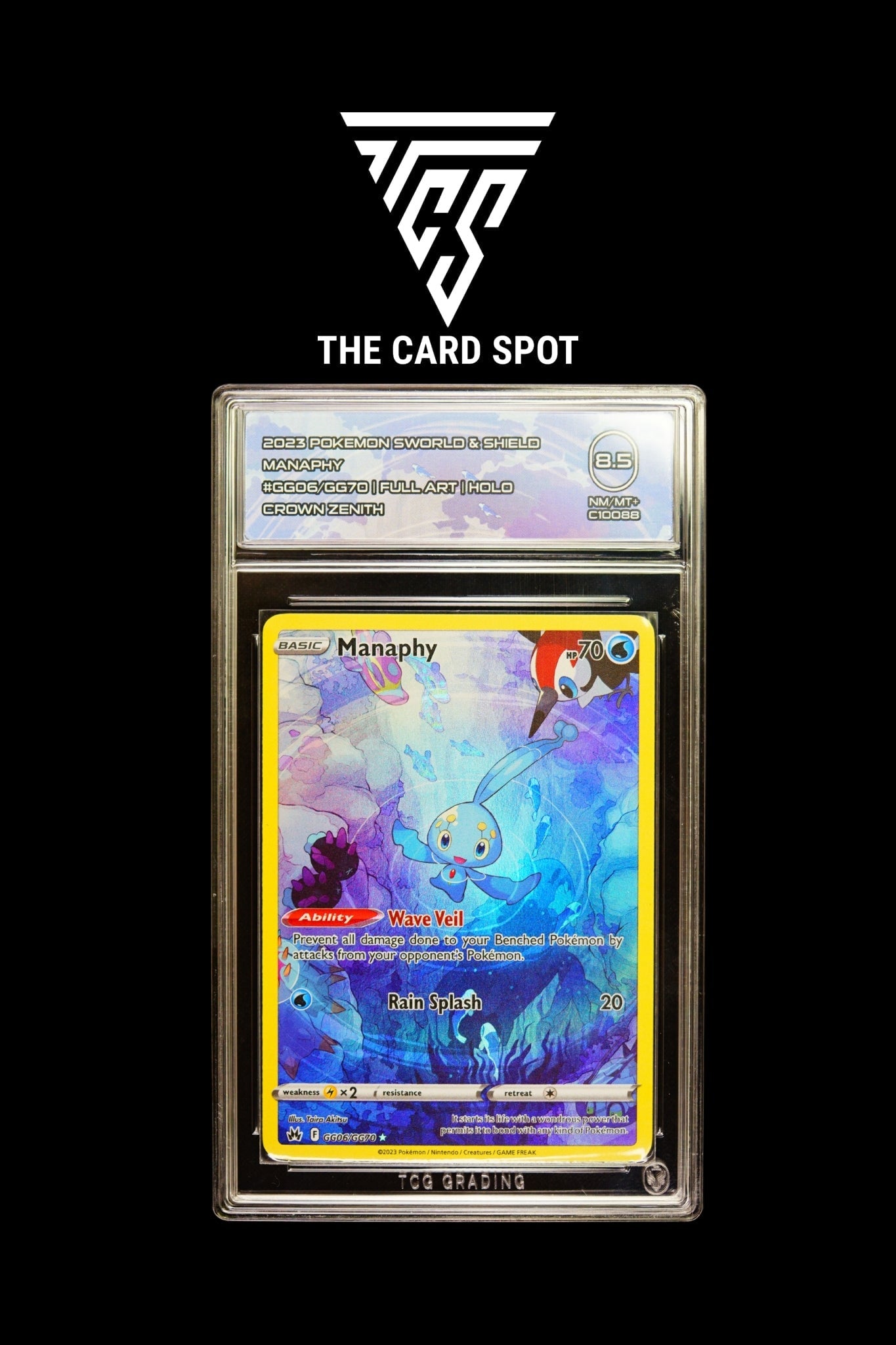 GG06/GG70 Manaphy TCG 8.5 - Pokemon TCG - THE CARD SPOT PTY LTD.