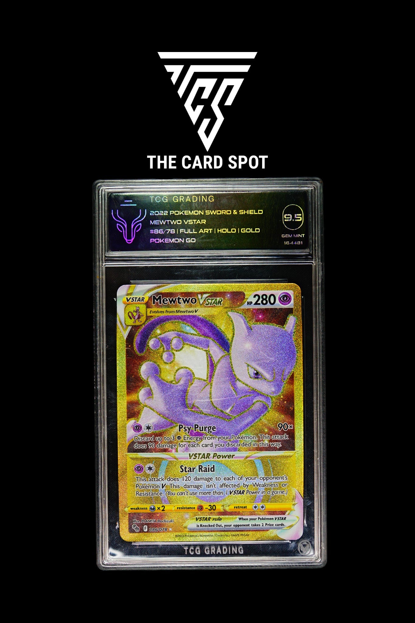 Mewtwo Vstar TCG 9.5 - Pokemon TCG - THE CARD SPOT PTY LTD.