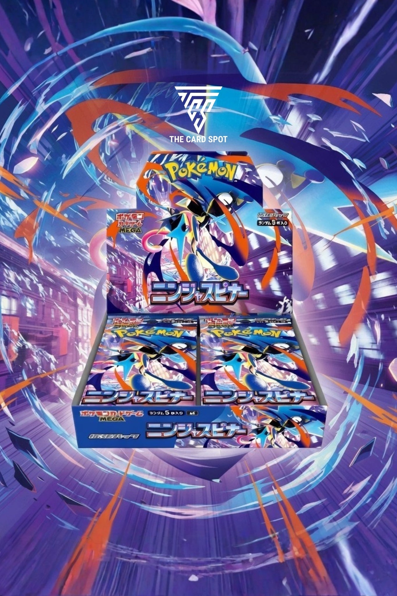 Ninja Spinner Booster Box - Pokemon TCG - THE CARD SPOT PTY LTD.