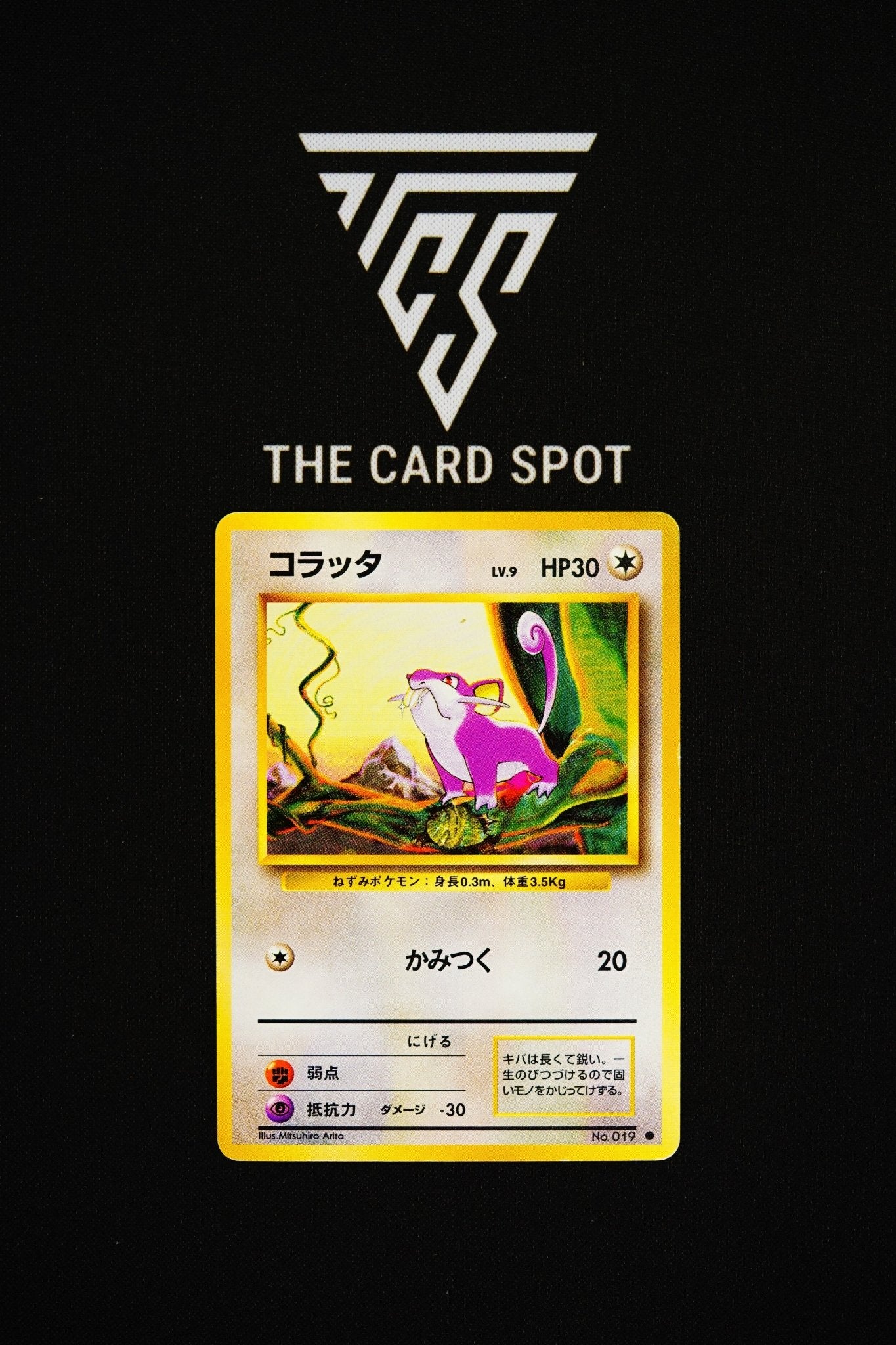 No.019 Rattata - Pokemon TCG - THE CARD SPOT PTY LTD.