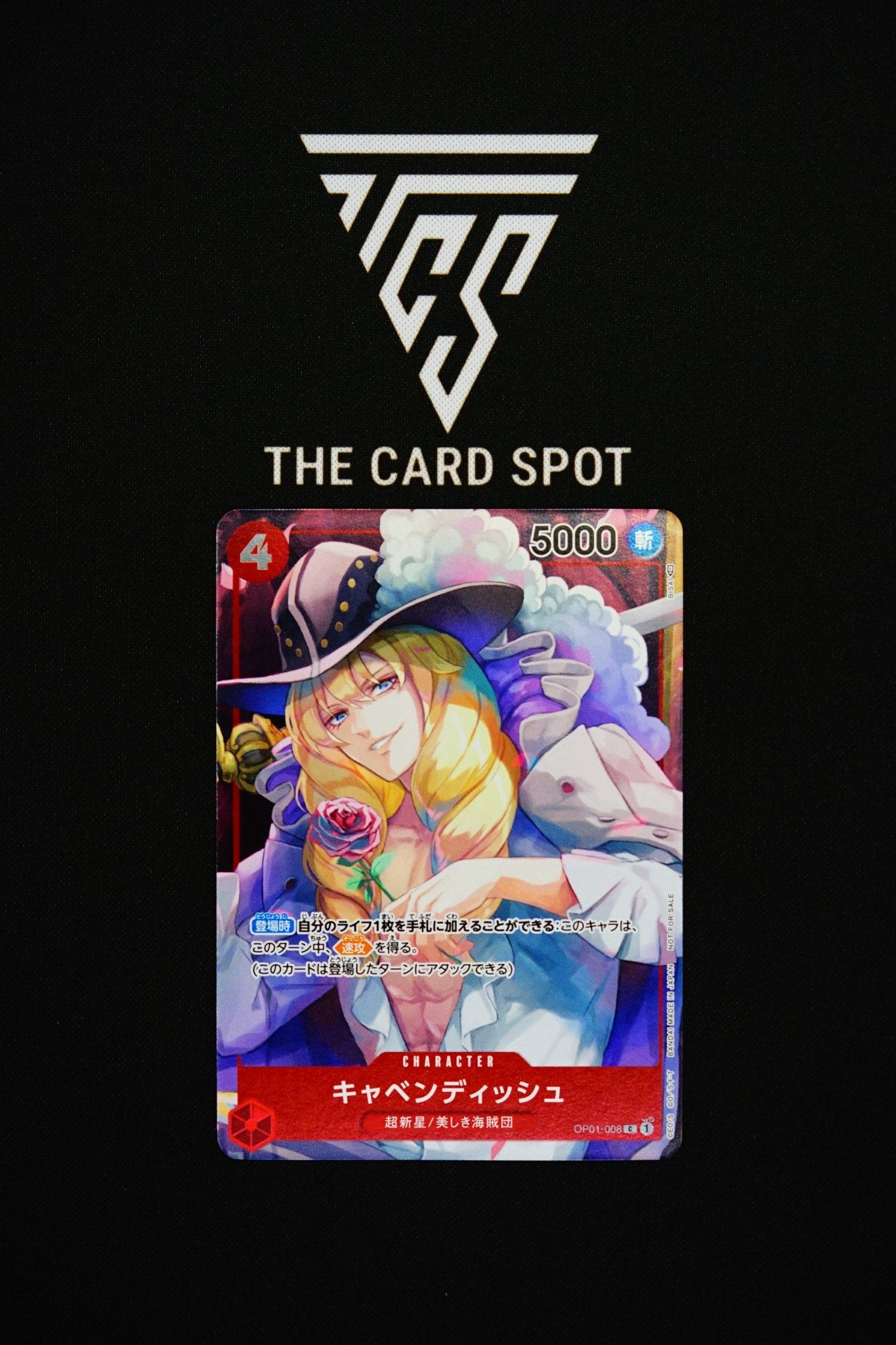 OP01 - 008 Cavendish - One Piece TCG - THE CARD SPOT PTY LTD.