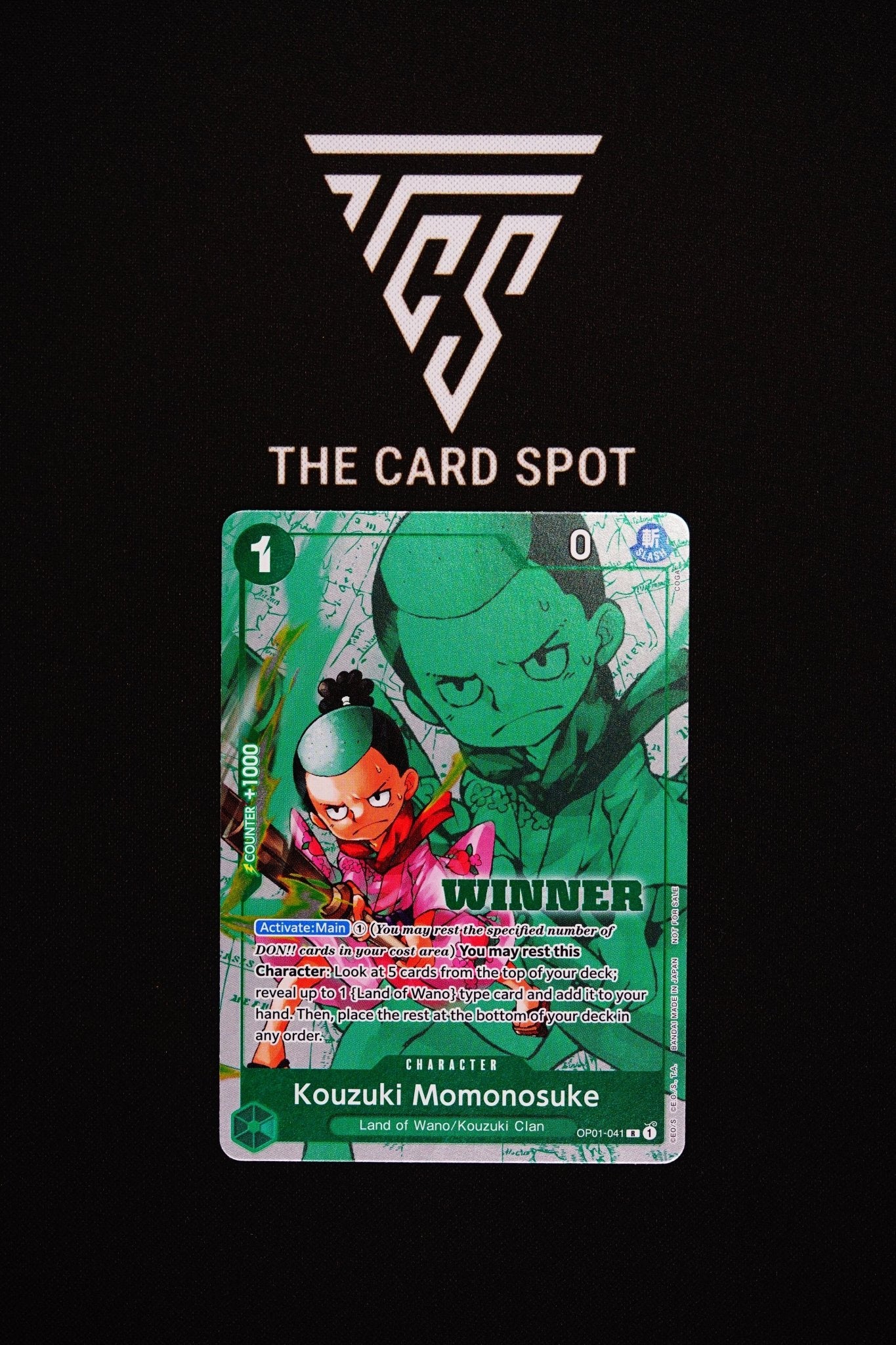OP01 - 041 Kouzuki Momonosuke - One Piece TCG - THE CARD SPOT PTY LTD.
