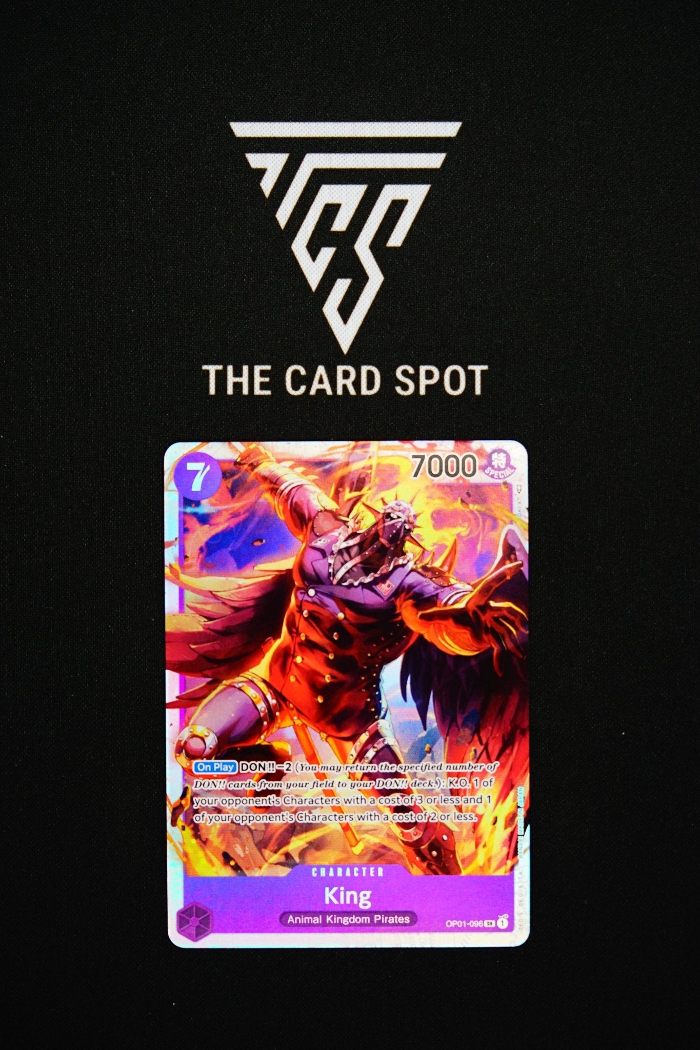 OP01 - 096 King SR - One Piece TCG - THE CARD SPOT PTY LTD.