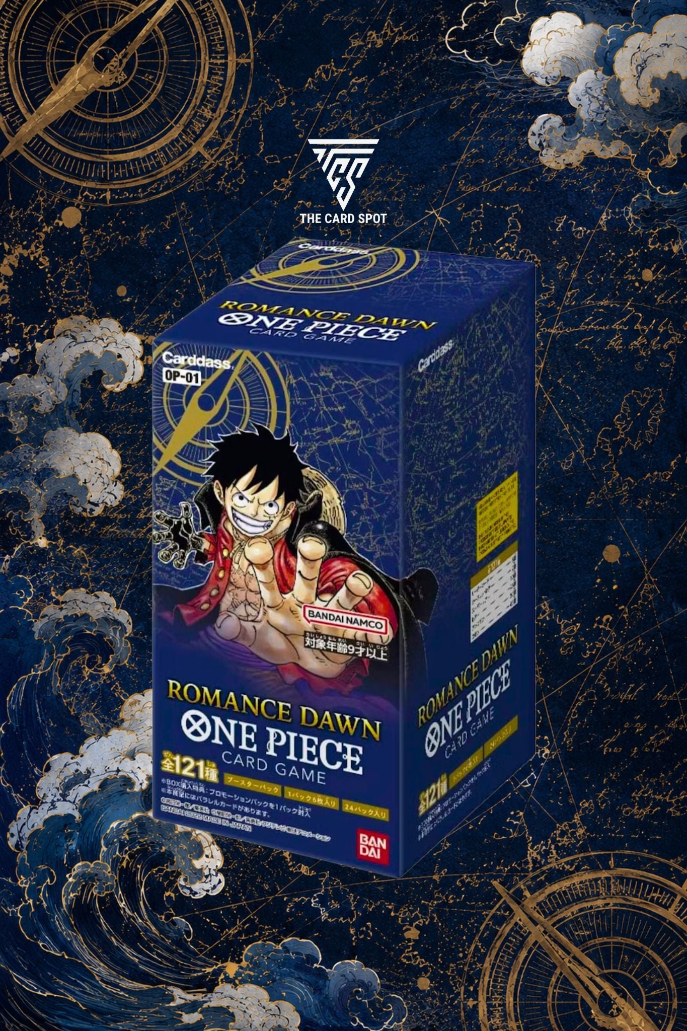 one piece romance dawn japanese booster box OP01 Fetch Lands Style:Isometric Pauper color leader cards join Pokémon TCG Alakazam ex