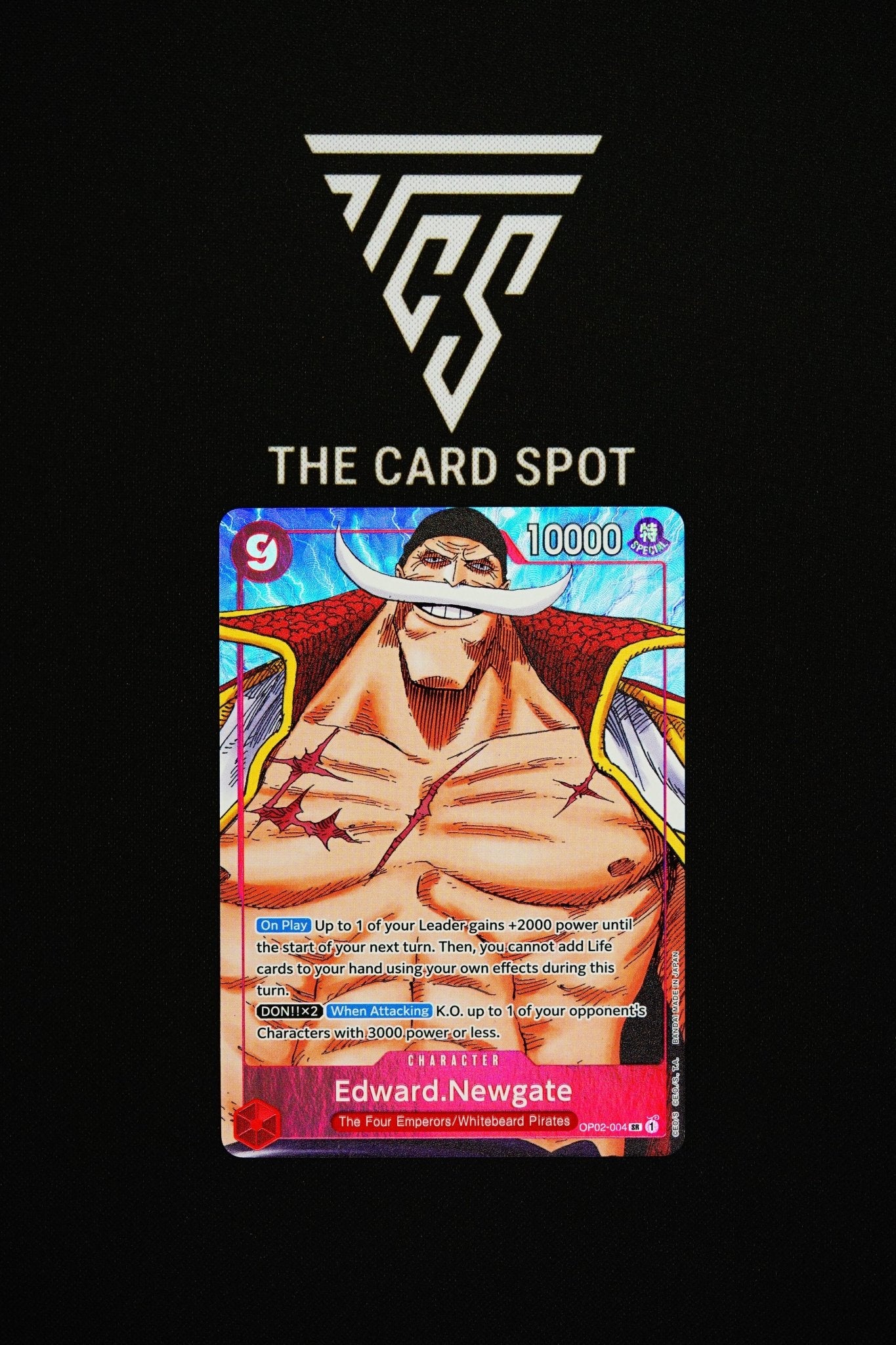 OP02 - 004 Edward Newgate - One Piece TCG - THE CARD SPOT PTY LTD.