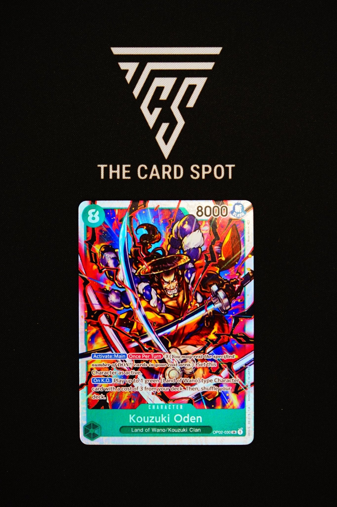 OP02 - 030 Kouzuki Oden SR - One Piece TCG - THE CARD SPOT PTY LTD.