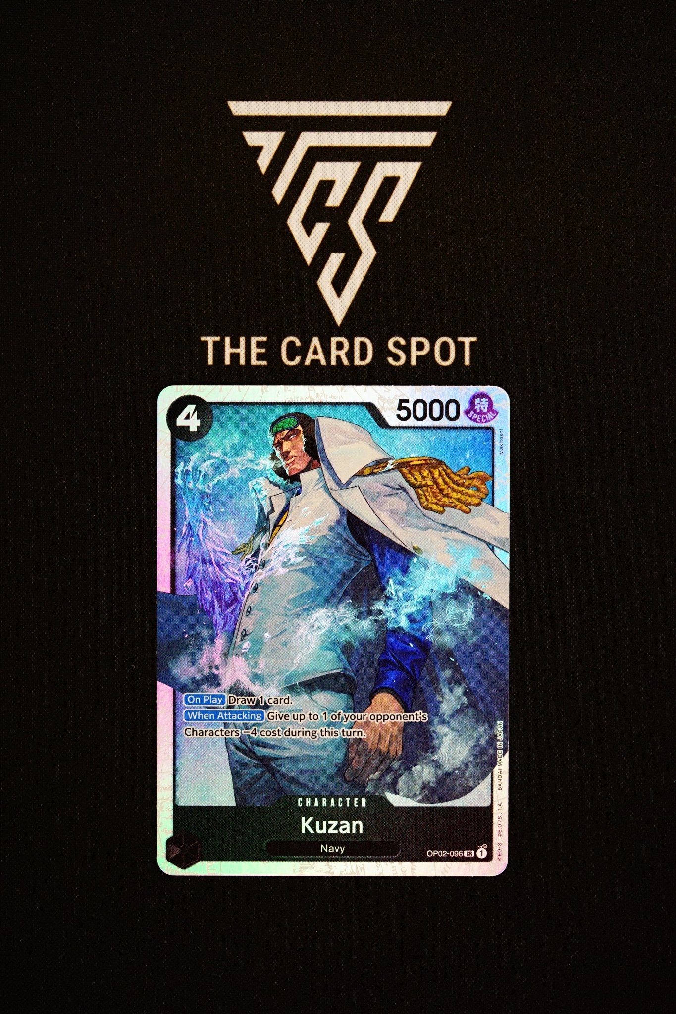 OP02 - 096 Kuzan SR - One Piece TCG - THE CARD SPOT PTY LTD.
