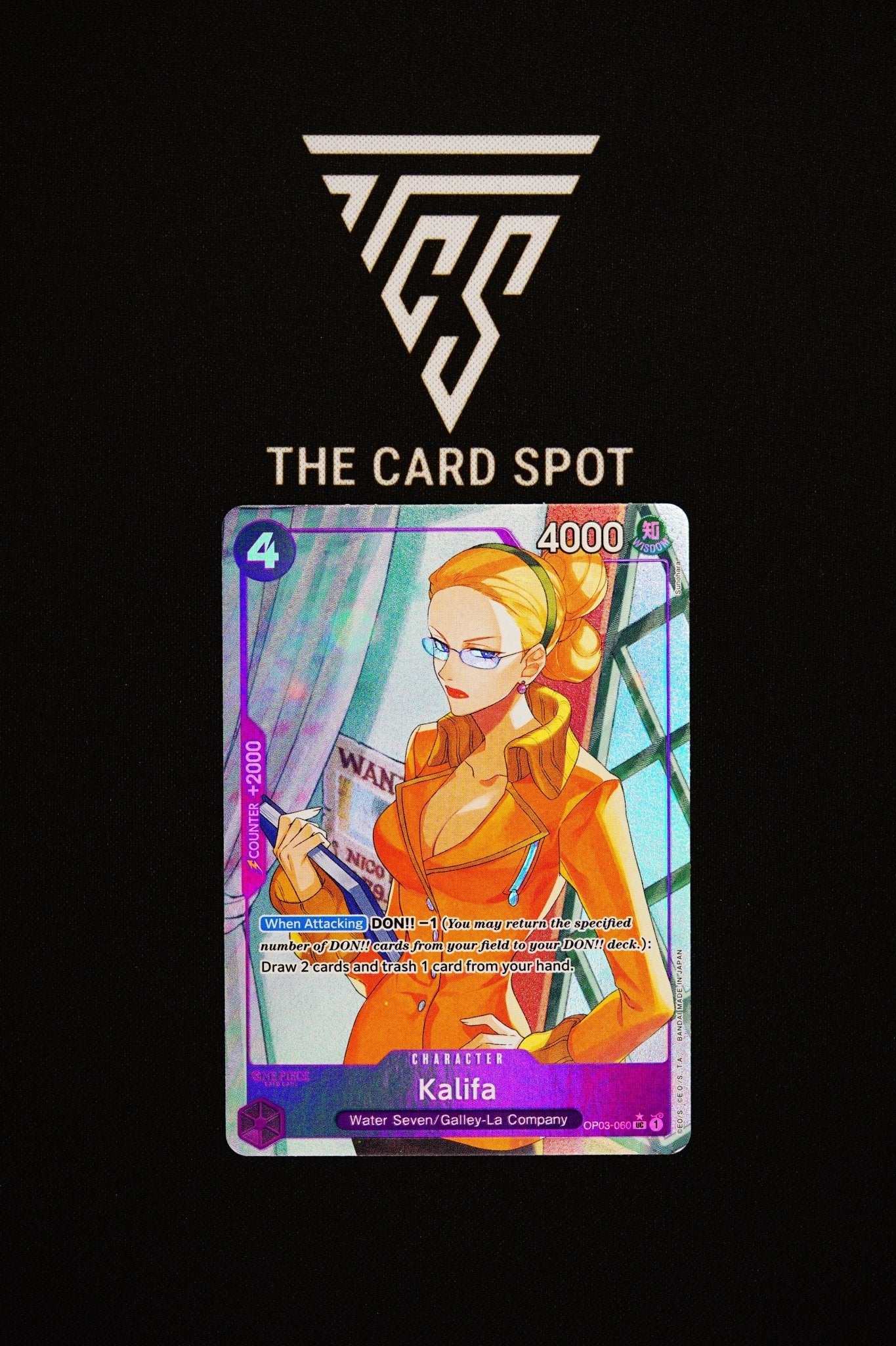 OP03 - 060 Kalifa Alt Art - One Piece TCG - THE CARD SPOT PTY LTD.