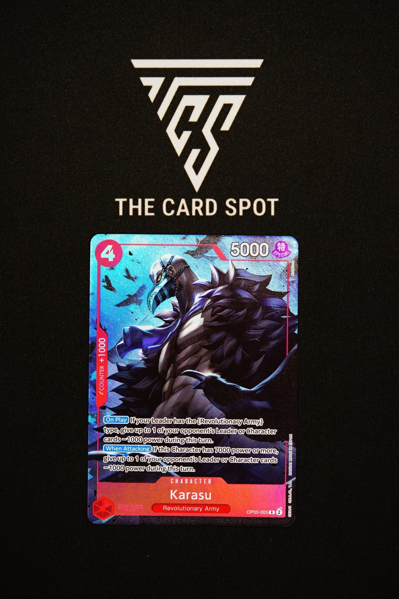 OP05 - 005 Karasu Full Art - One Piece TCG - THE CARD SPOT PTY LTD.