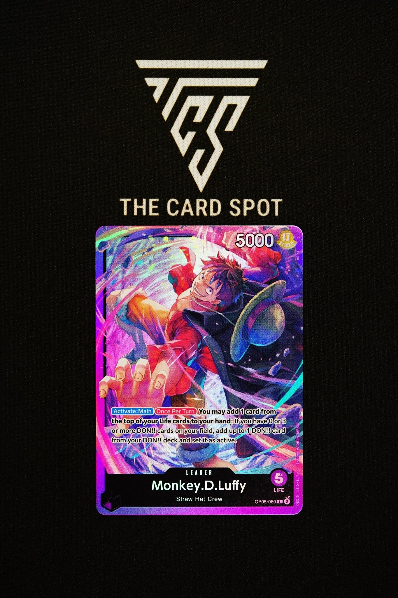 OP05 - 060 Monkey.D.Luffy - One Piece TCG - THE CARD SPOT PTY LTD.