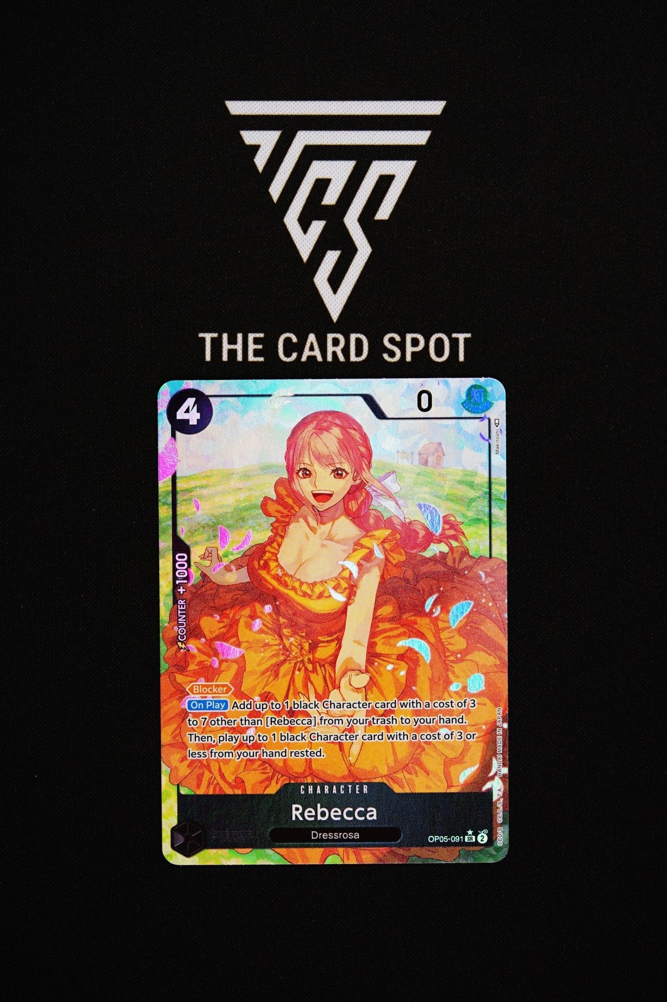OP05 - 091 Rebecca Alt Art - One Piece TCG - THE CARD SPOT PTY LTD.