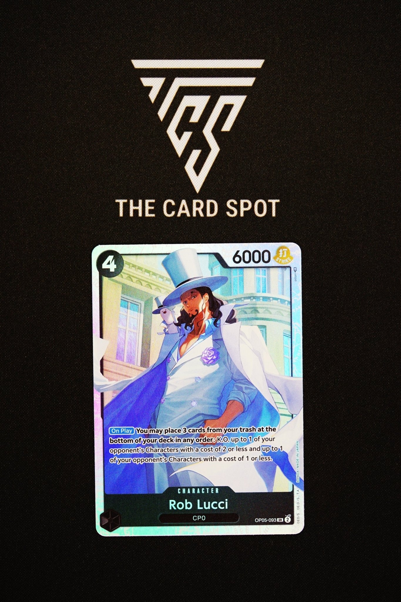 OP05 - 093 Rob Lucci SR - One Piece TCG - THE CARD SPOT PTY LTD.