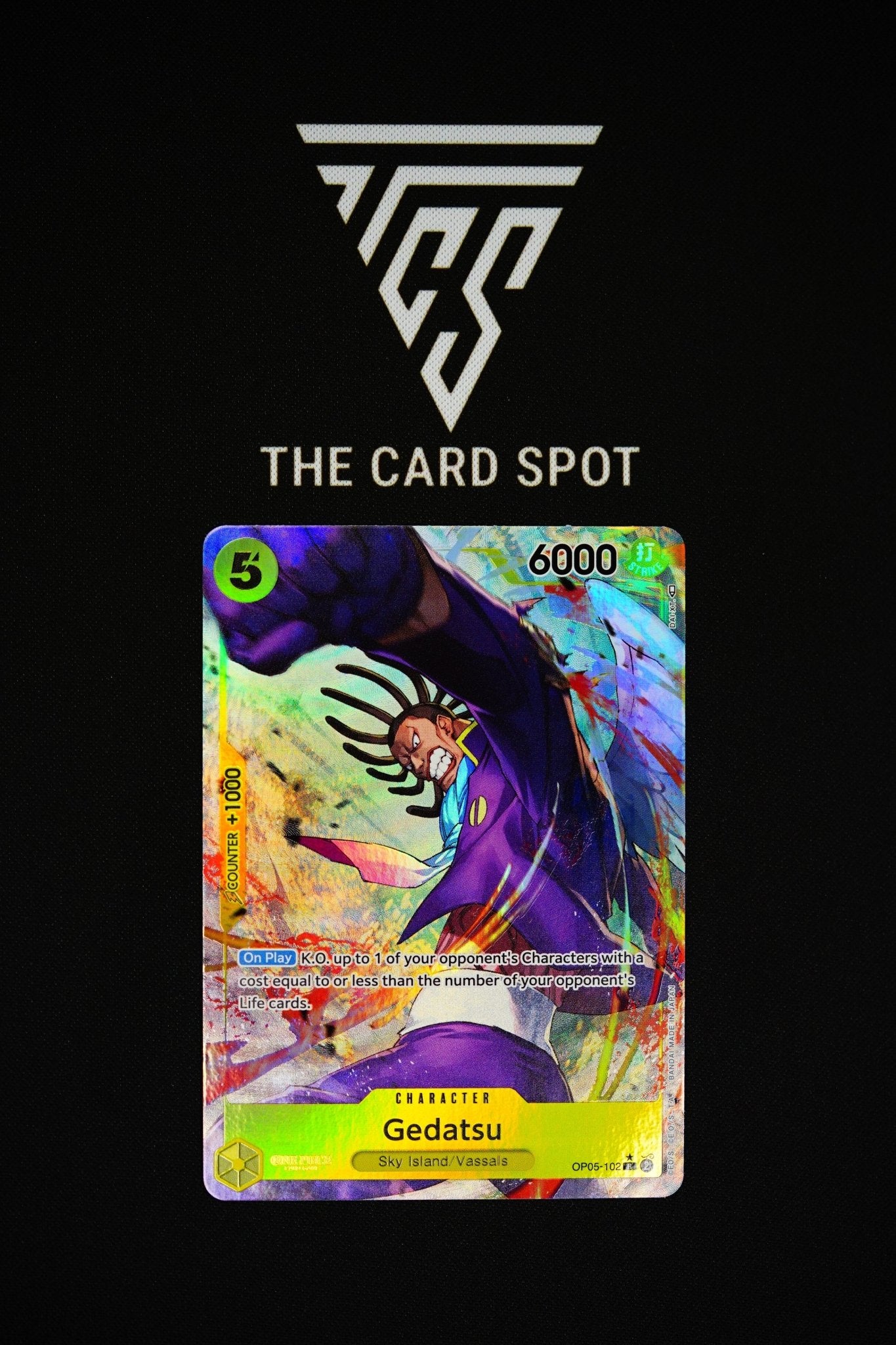 OP05 - 102 R Gedatsu Alt Art - One Piece TCG - THE CARD SPOT PTY LTD.