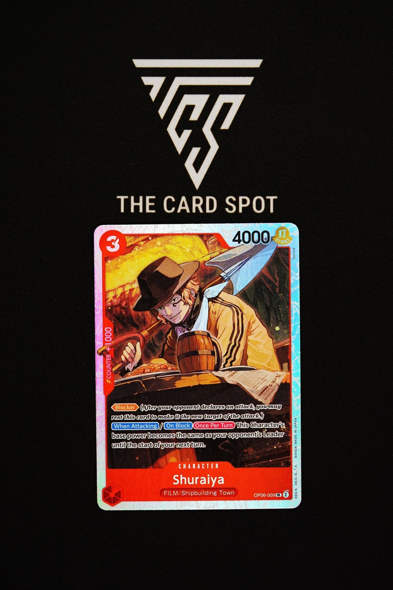 OP06 - 009 Shuraiya SR - One Piece TCG - THE CARD SPOT PTY LTD.