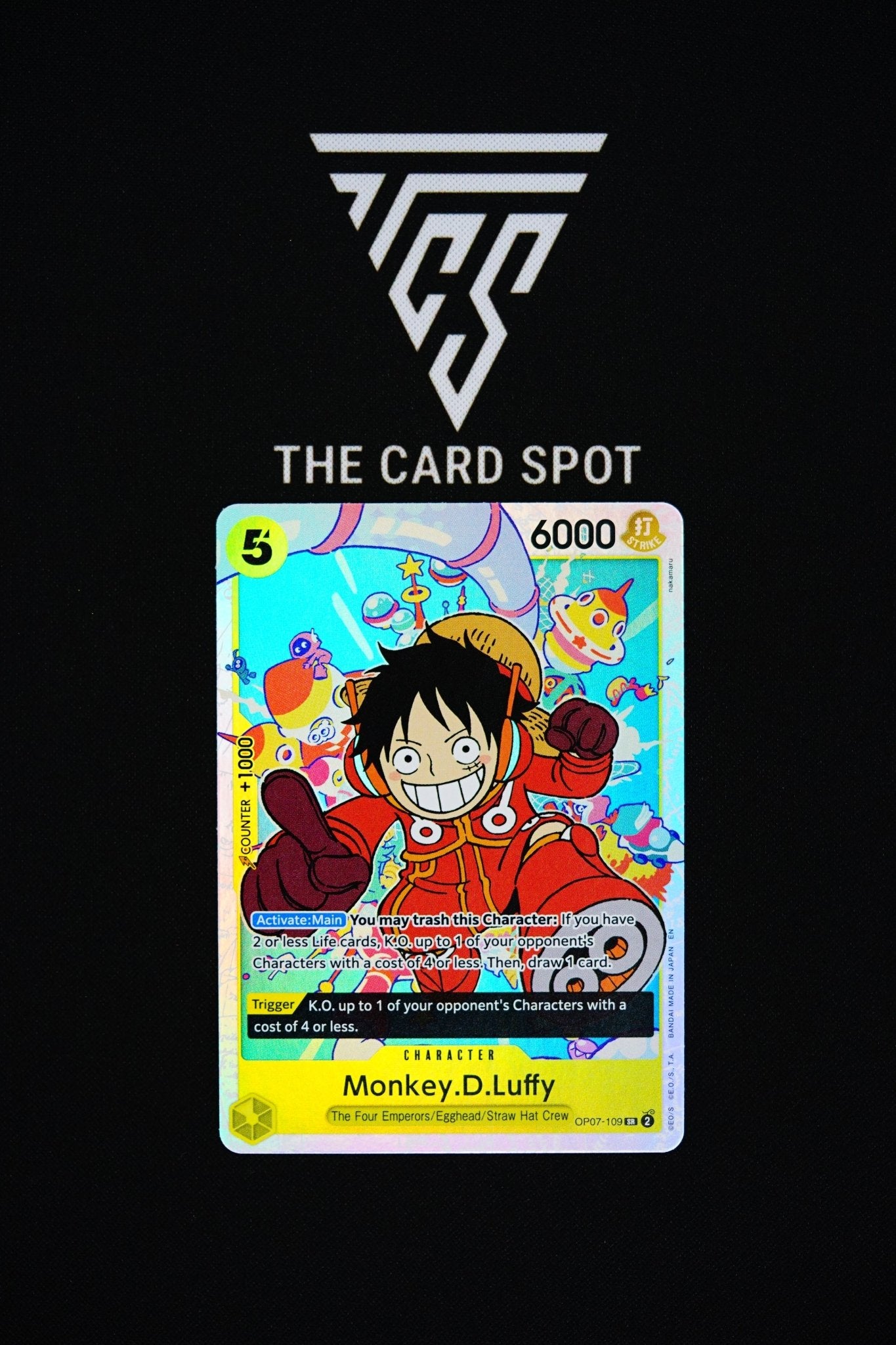 OP07 - 109 Monkey.D.Luffy - One Piece TCG - THE CARD SPOT PTY LTD.