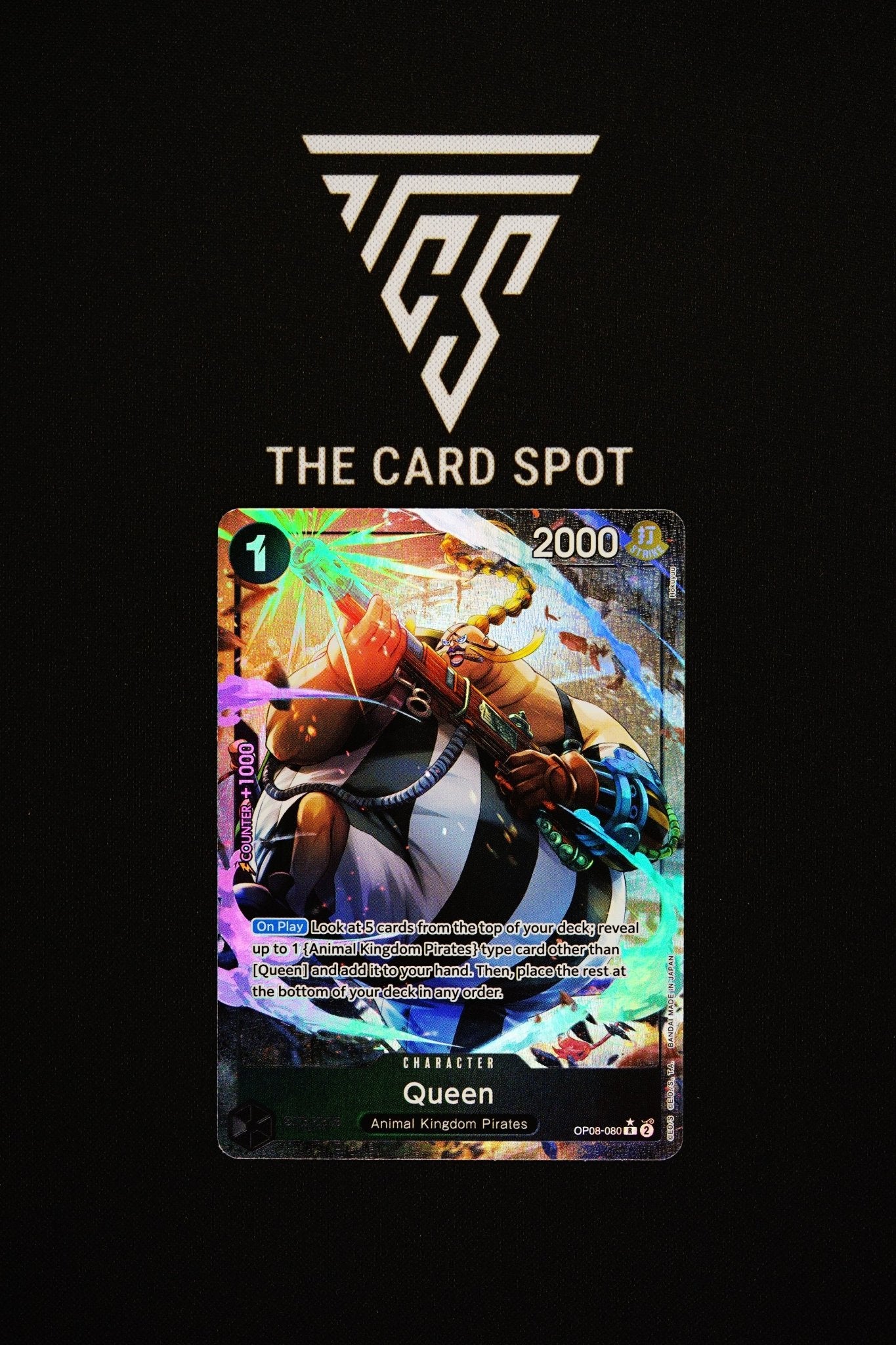 OP08 - 080 Queen Alt Art - One Piece TCG - THE CARD SPOT PTY LTD.