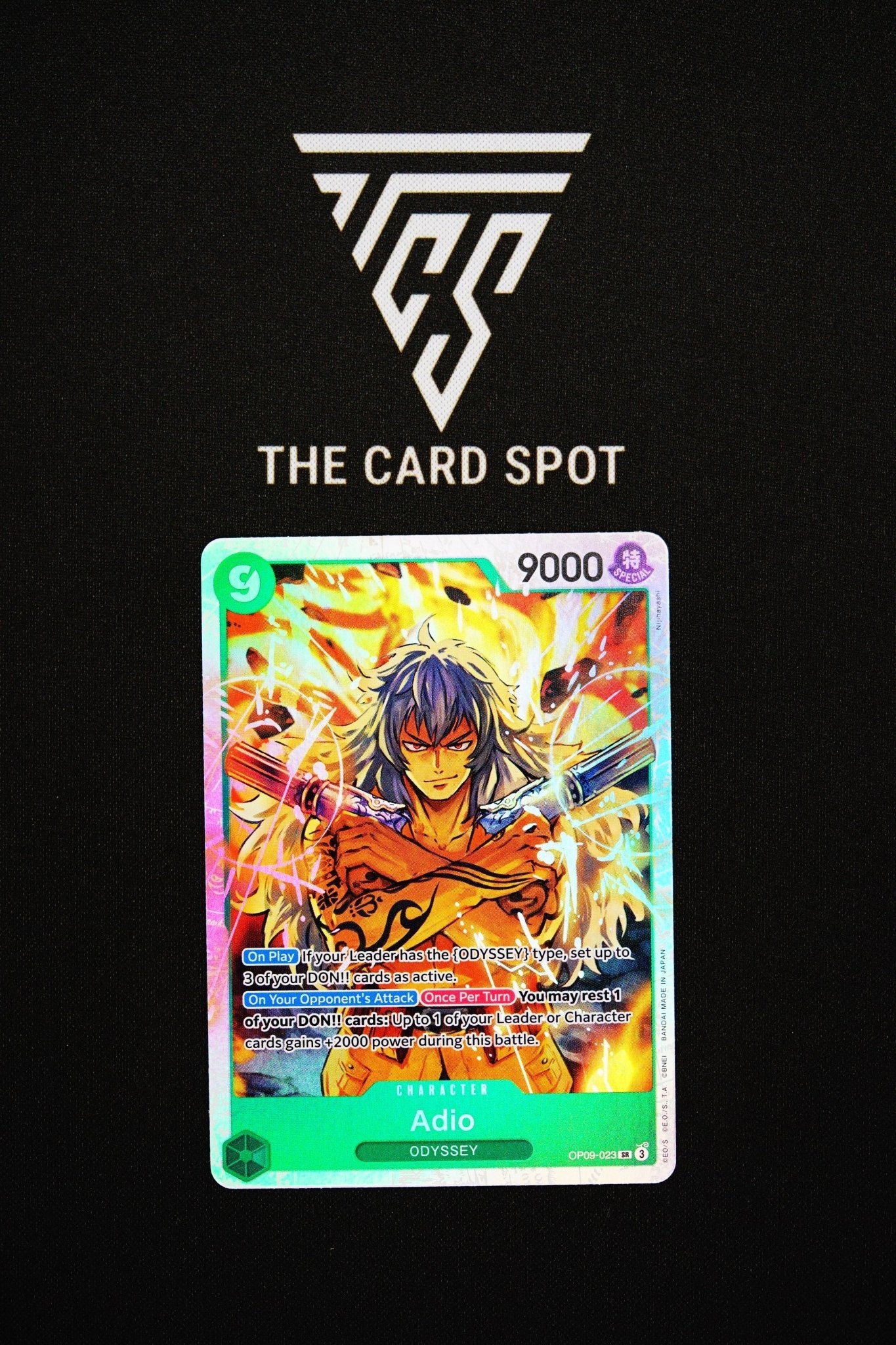 OP09 - 023 Adio SR - One Piece TCG - THE CARD SPOT PTY LTD.