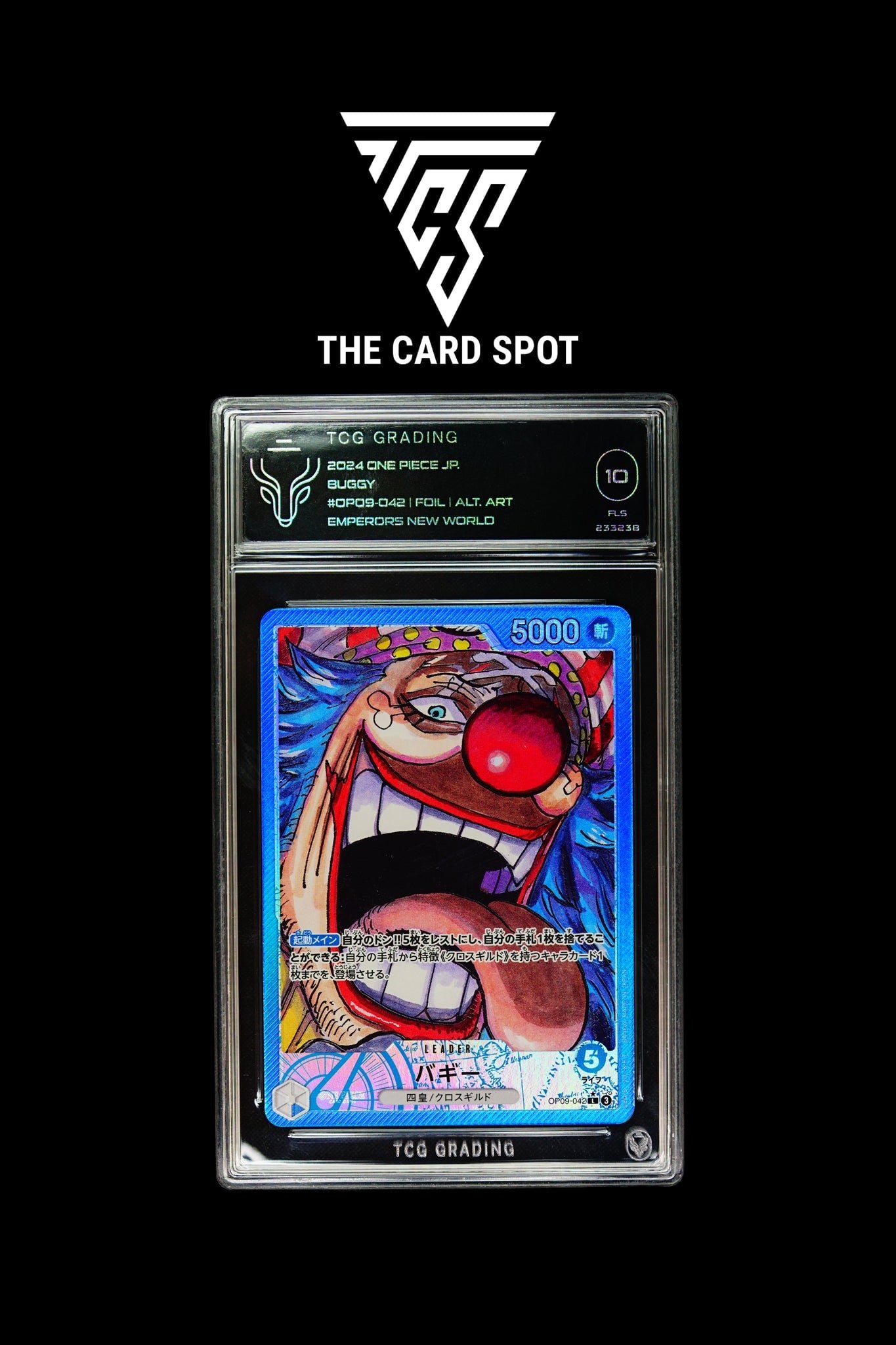 OP09 - 042 Buggy TCG 10 - One Piece TCG - THE CARD SPOT PTY LTD.