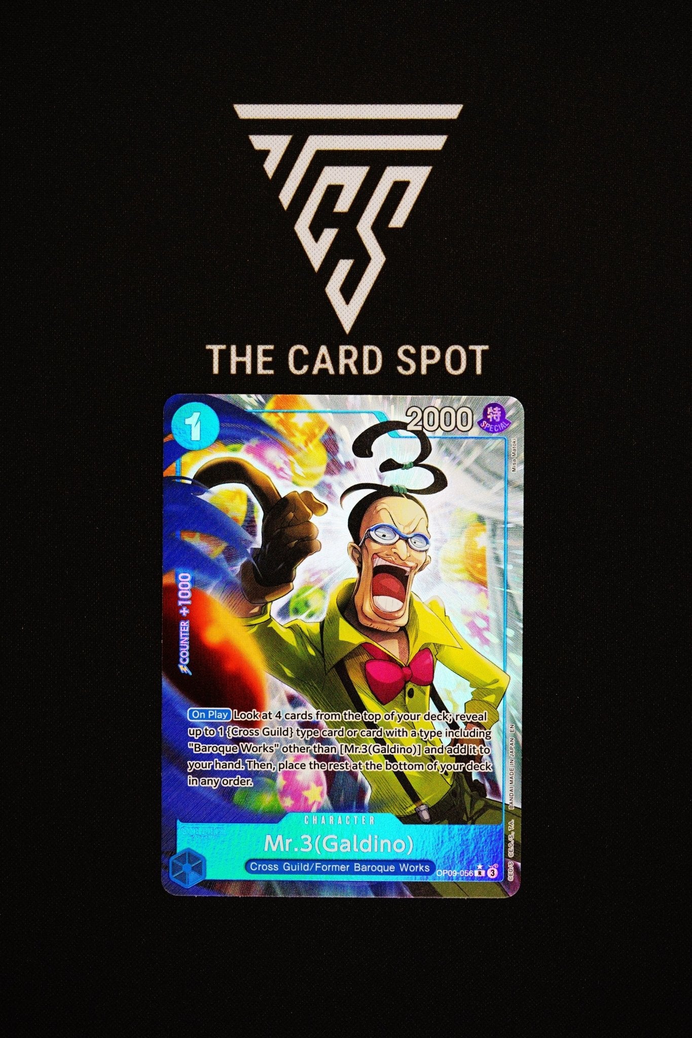 OP09 - 056 Mr 3 (Galdino) Alt Art - One Piece TCG - THE CARD SPOT PTY LTD.