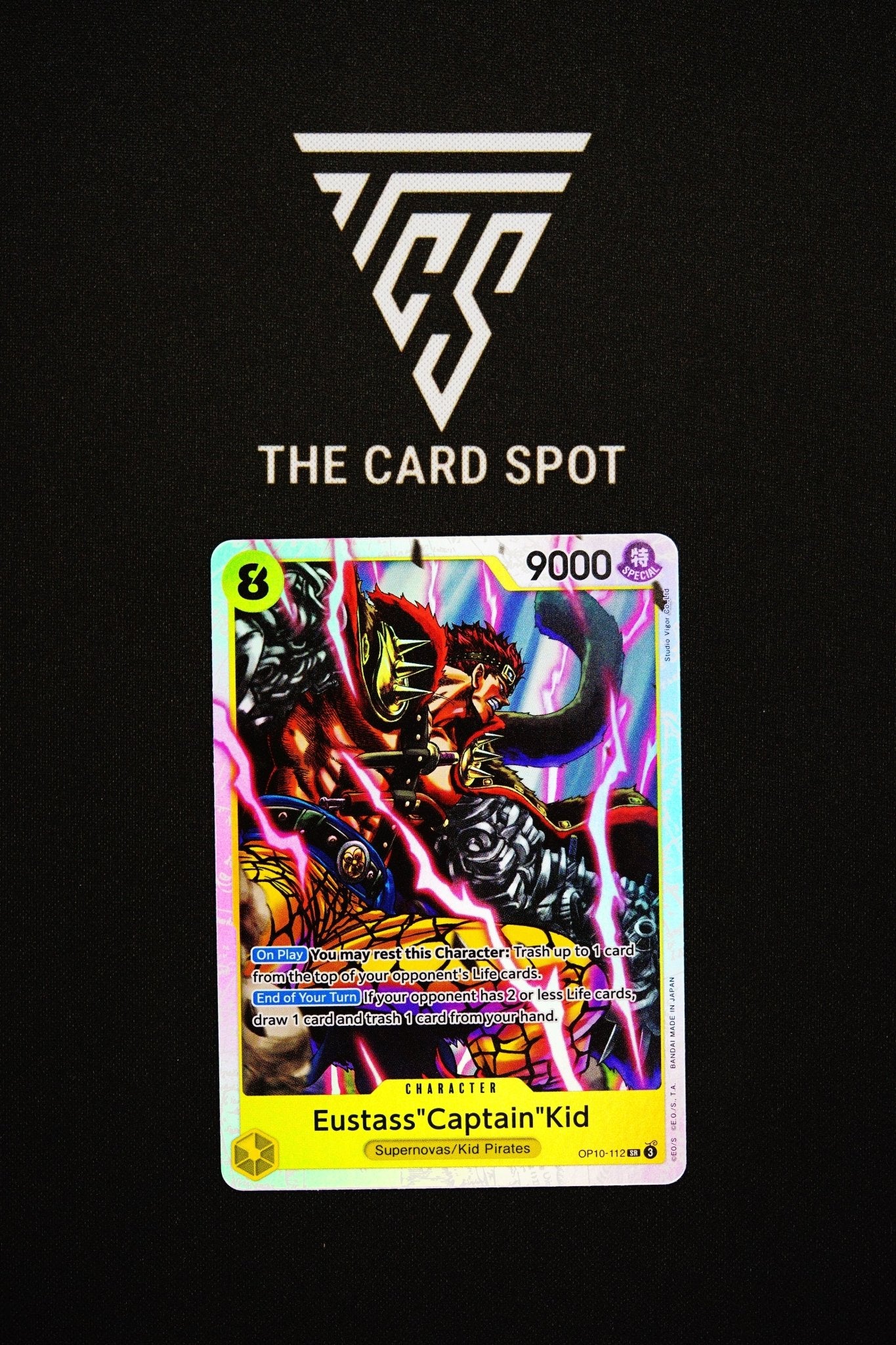 OP10 - 112 Eustass Captain Kid SR - One Piece TCG - THE CARD SPOT PTY LTD.