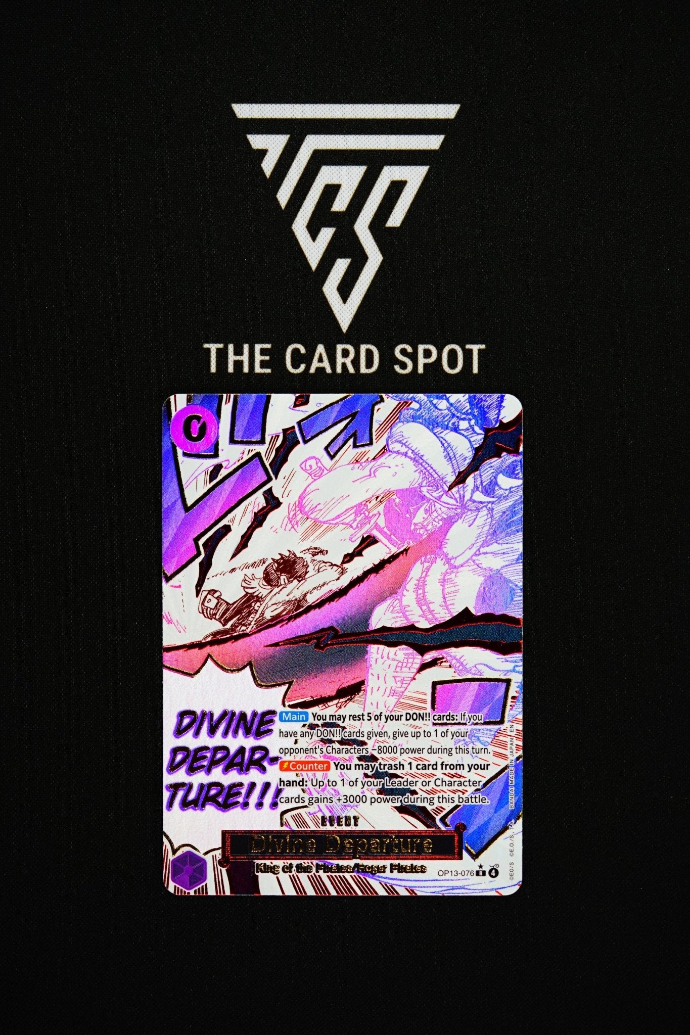 OP13 - 076 Divine Departure Event - One Piece TCG - THE CARD SPOT PTY LTD.