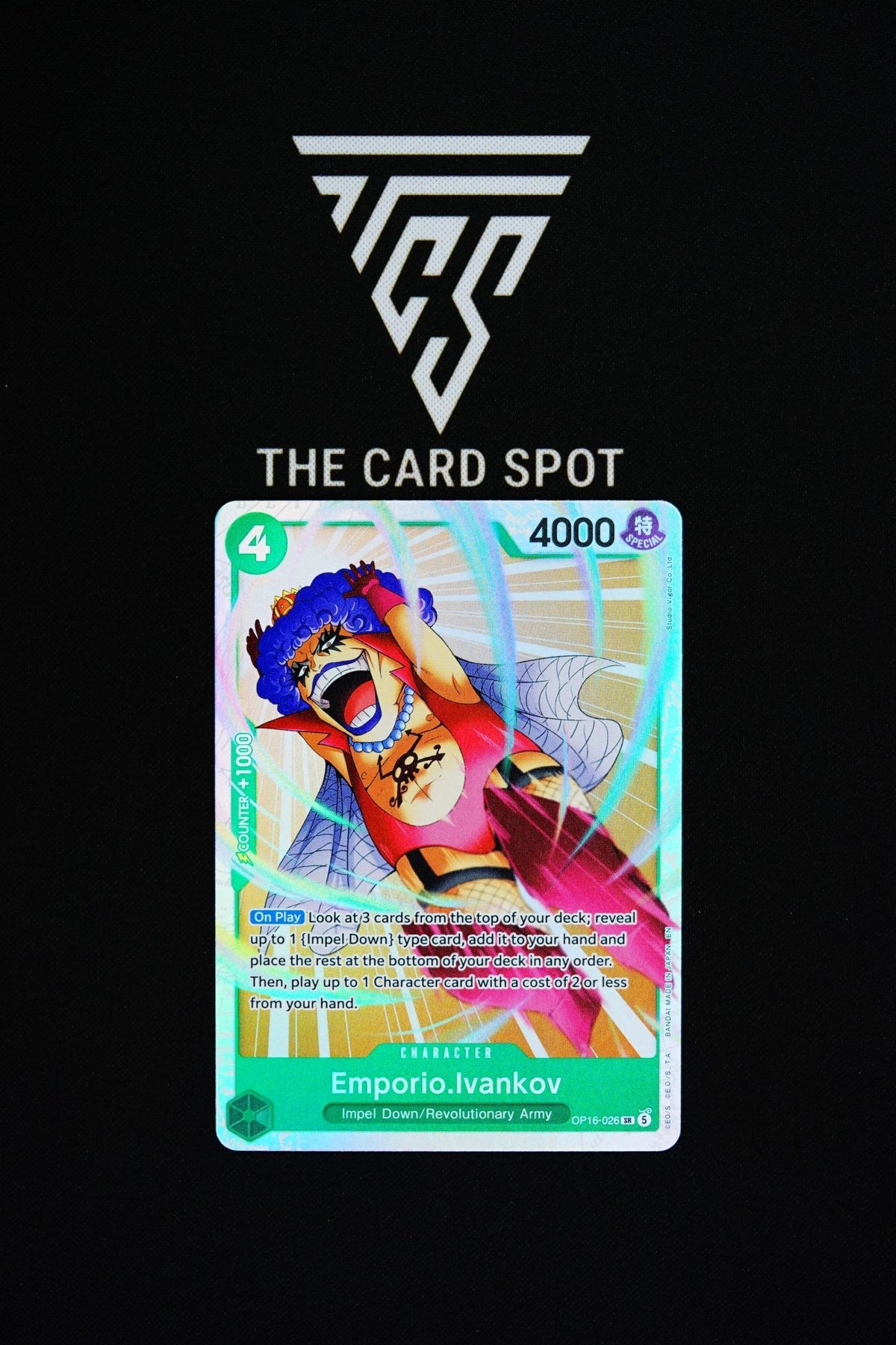 OP16-026 Emporio.Ivankov - One Piece TCG - THE CARD SPOT PTY LTD.