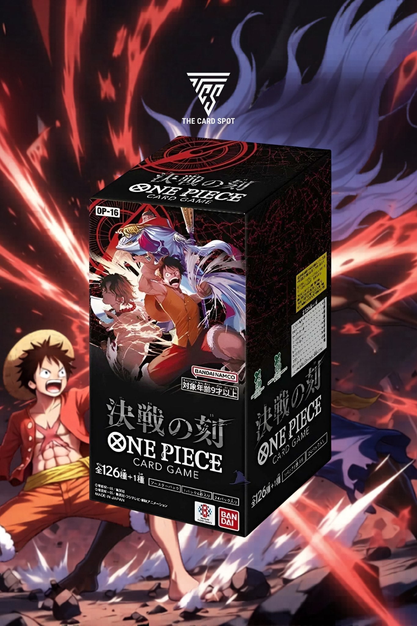 OP16 The Time of Battle Booster Box - One Piece TCG - THE CARD SPOT PTY LTD.