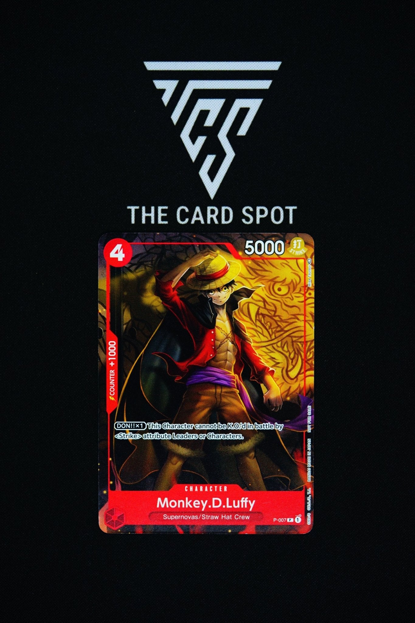 P - 007 Monkey.D.Luffy - One Piece TCG - THE CARD SPOT PTY LTD.