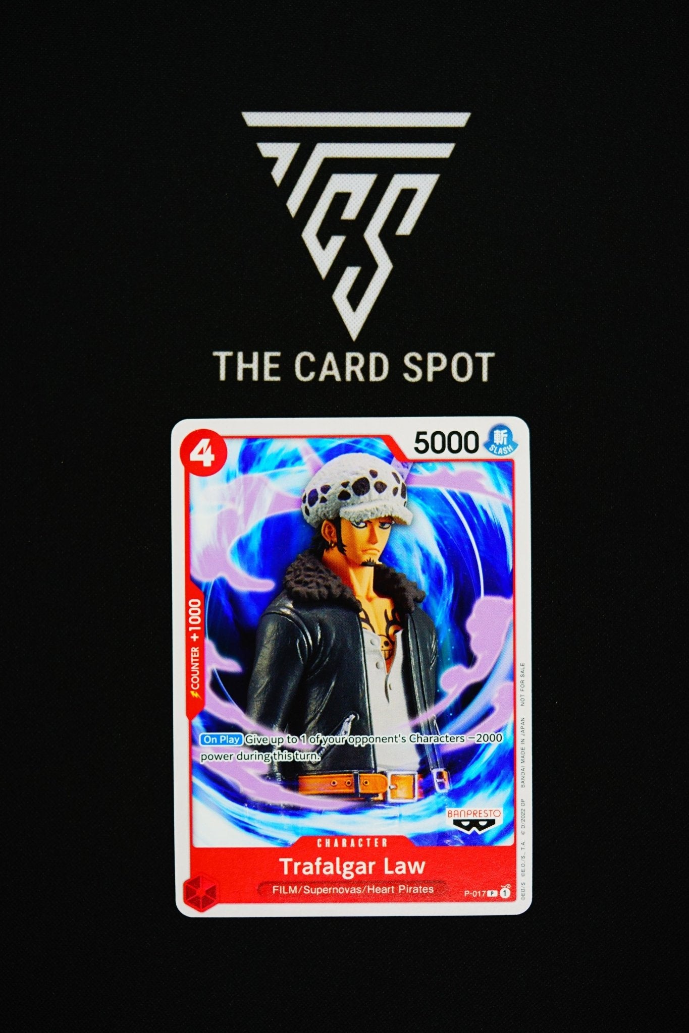 P - 017 Trafalgar Law - One Piece TCG - THE CARD SPOT PTY LTD.